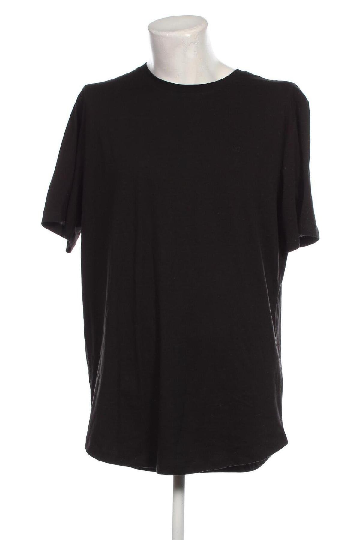 Ανδρικό t-shirt Jack & Jones, Μέγεθος XXL, Χρώμα Μαύρο, Τιμή 15,16 €