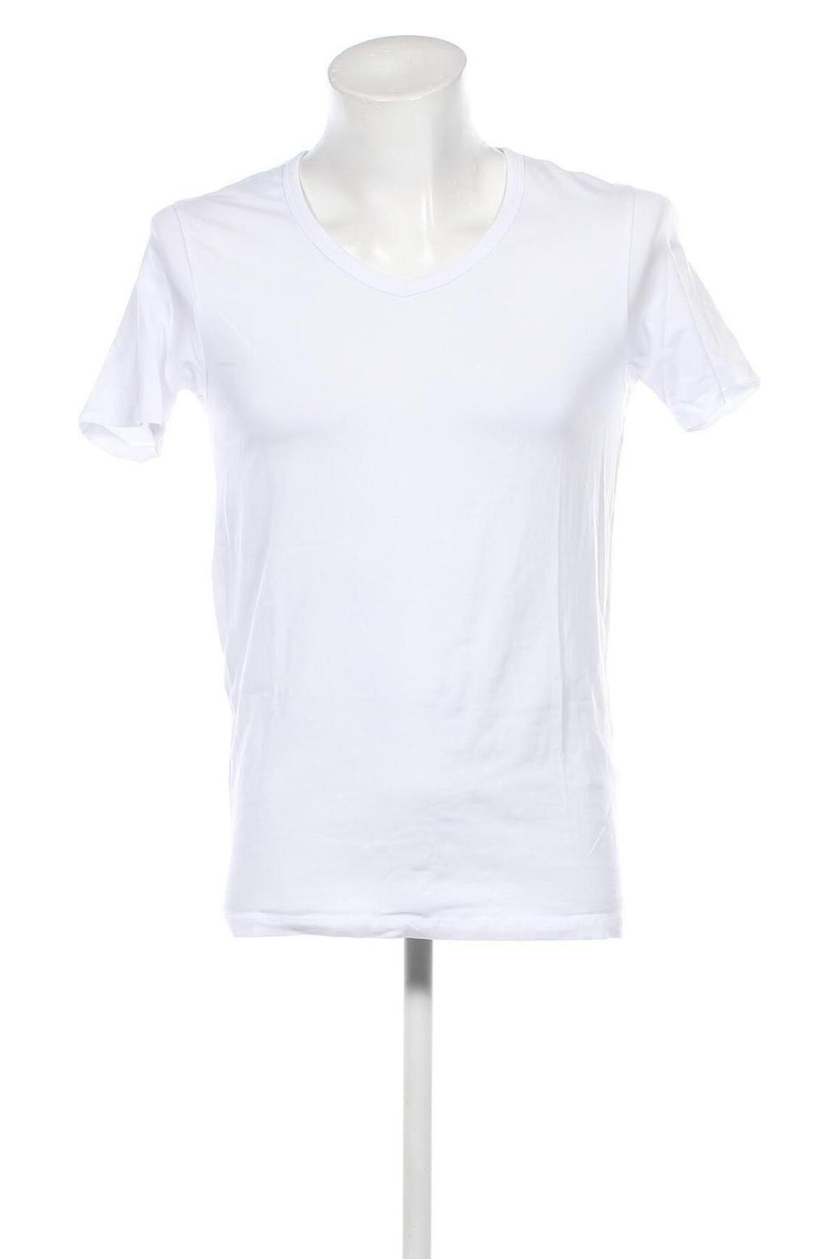 Herren T-Shirt Jack & Jones, Größe M, Farbe Weiß, Preis € 9,00