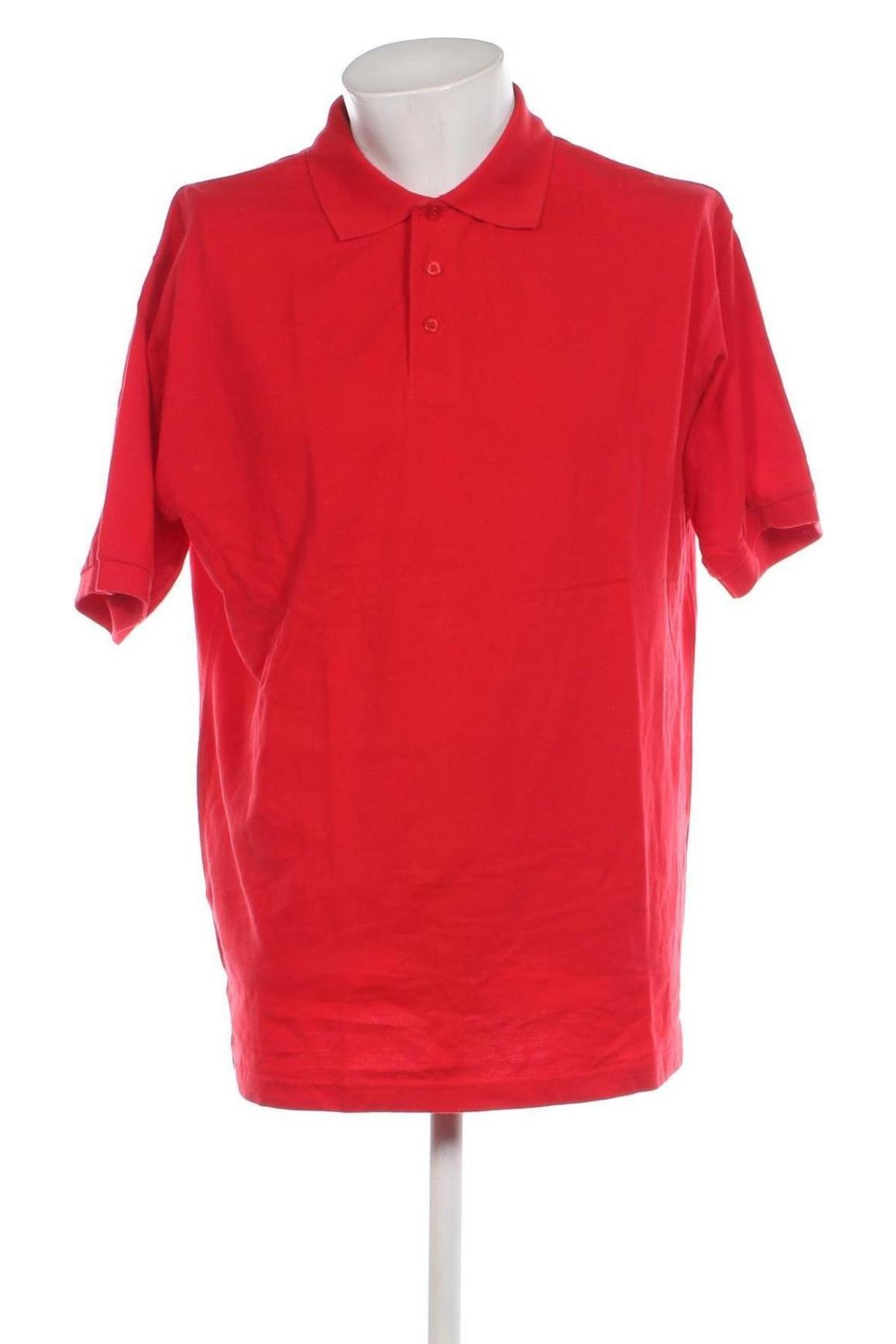 Ανδρικό t-shirt James & Nicholson, Μέγεθος XXL, Χρώμα Κόκκινο, Τιμή 7,64 €