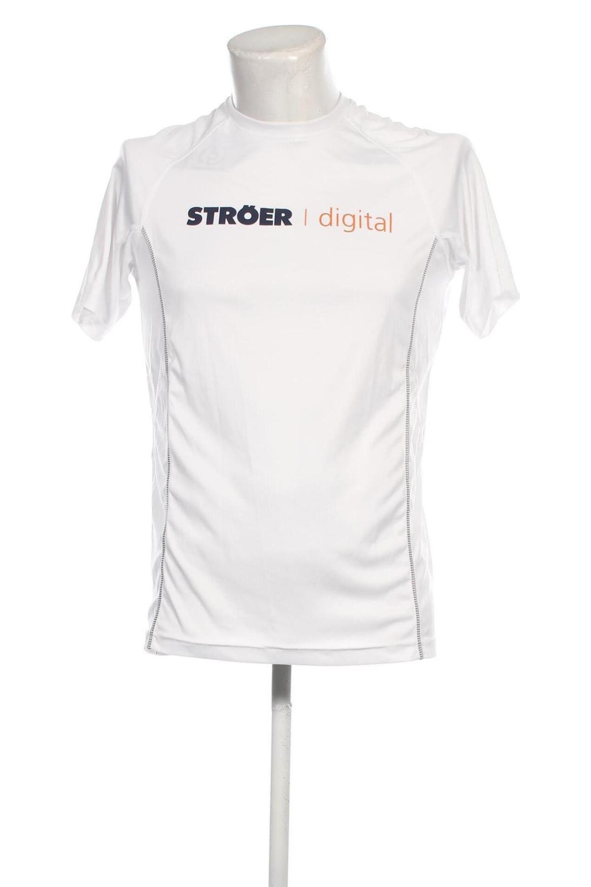 Ανδρικό t-shirt James & Nicholson, Μέγεθος M, Χρώμα Λευκό, Τιμή 6,43 €