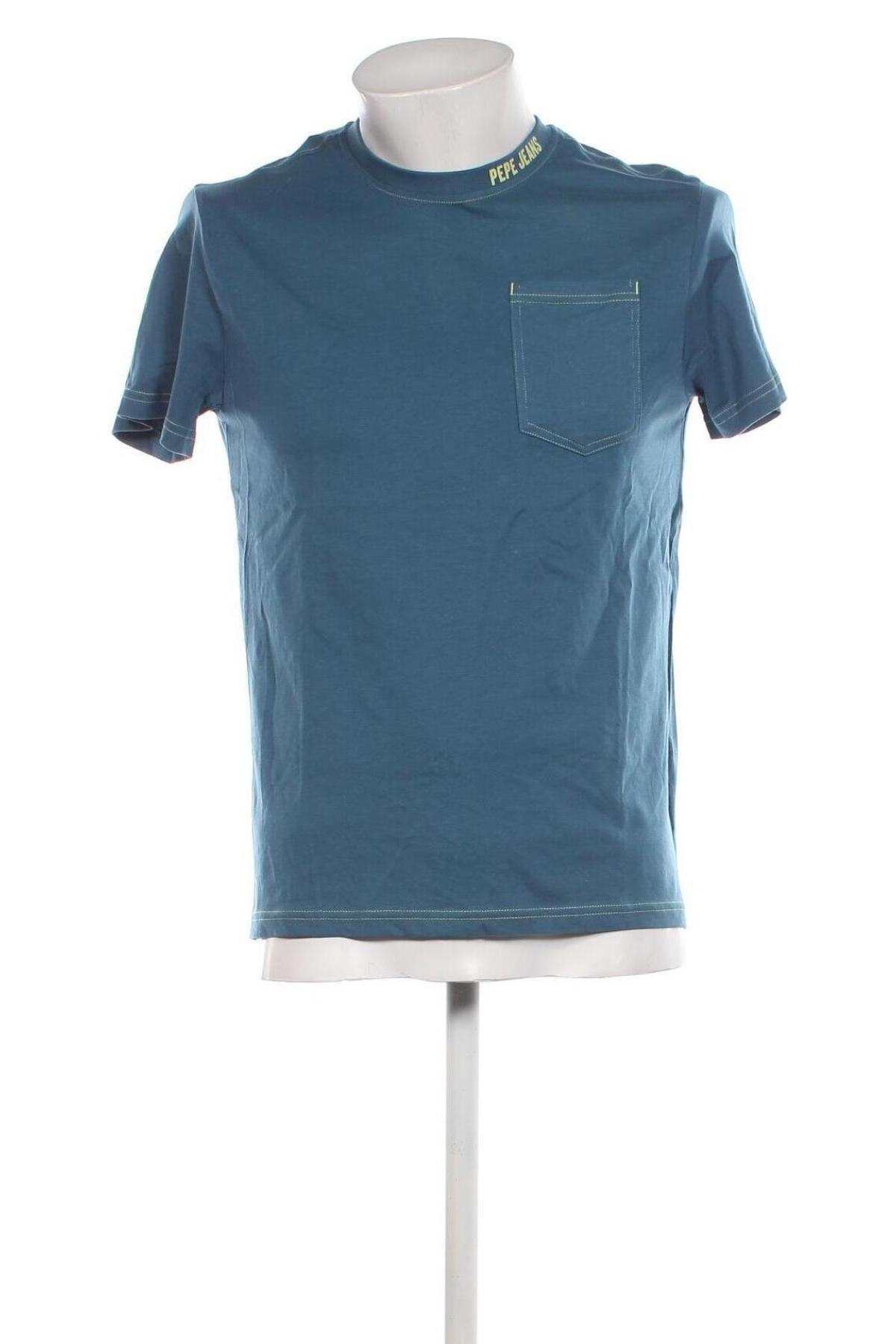 Ανδρικό t-shirt Pepe Jeans, Μέγεθος S, Χρώμα Μπλέ, Τιμή 24,54 €