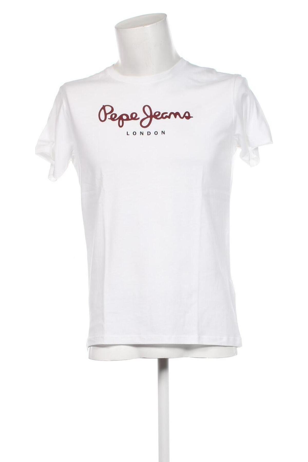 Męski T-shirt Pepe Jeans, Rozmiar S, Kolor Biały, Cena 149,27 zł