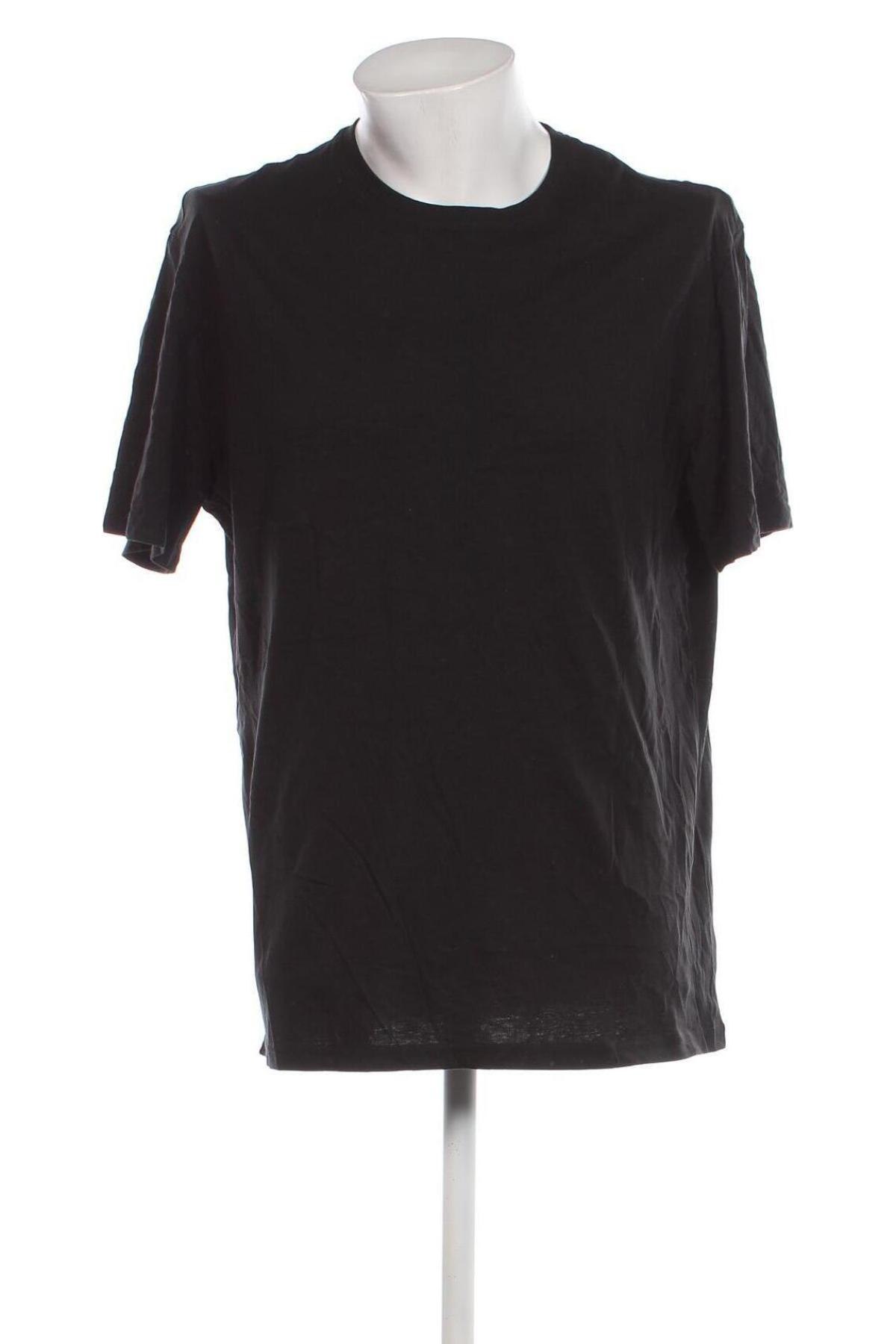 Ανδρικό t-shirt Pier One, Μέγεθος XXL, Χρώμα Μαύρο, Τιμή 5,41 €