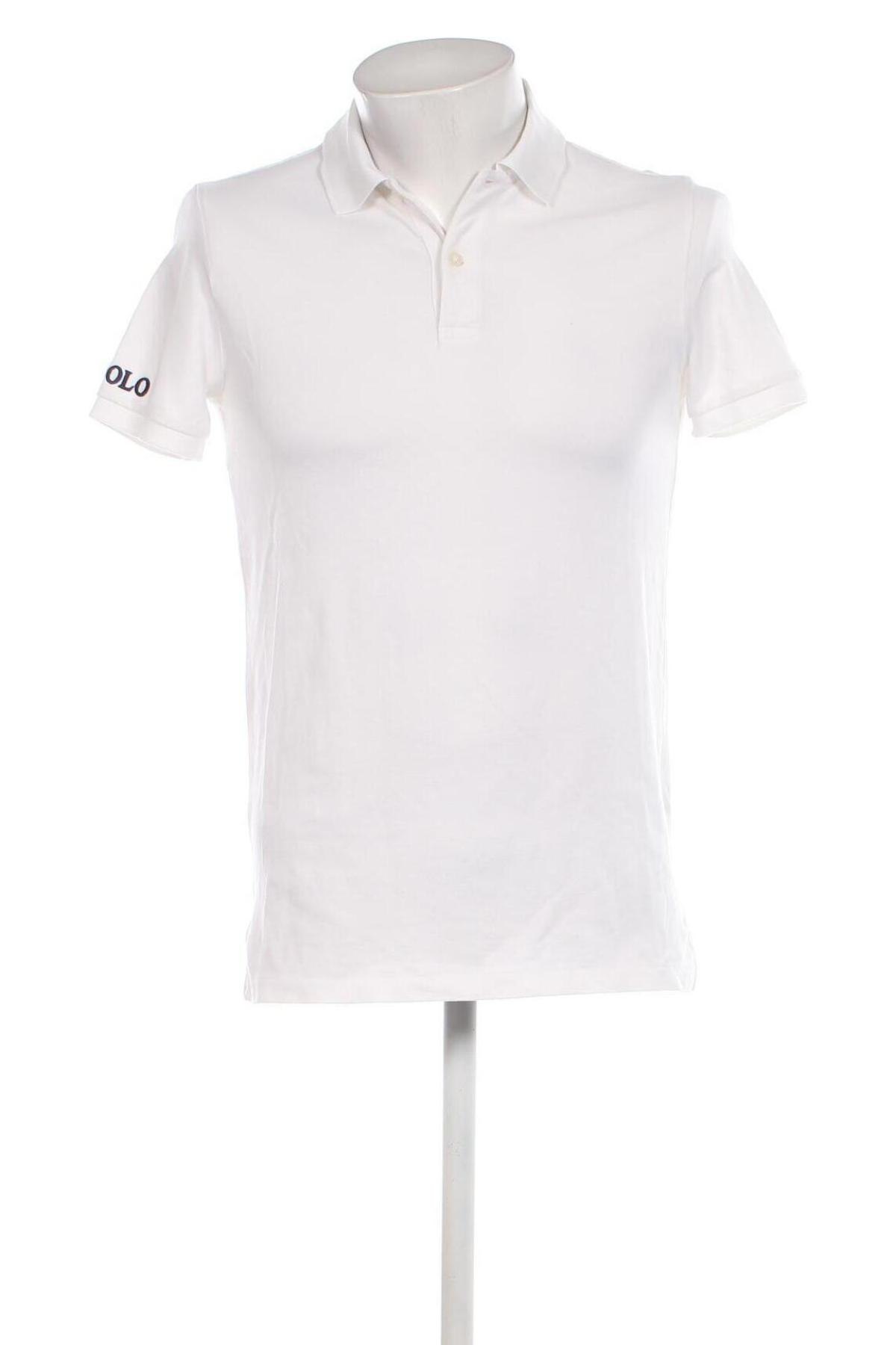 Męski T-shirt Polo By Ralph Lauren, Rozmiar S, Kolor Biały, Cena 298,69 zł