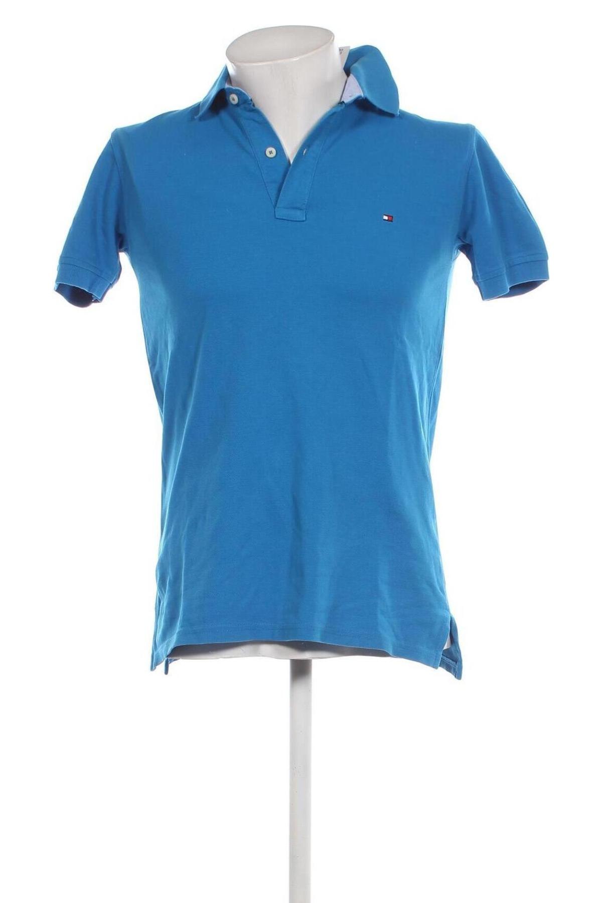 Tricou de bărbați Tommy Hilfiger, Mărime M, Culoare Albastru, Preț 84,78 Lei