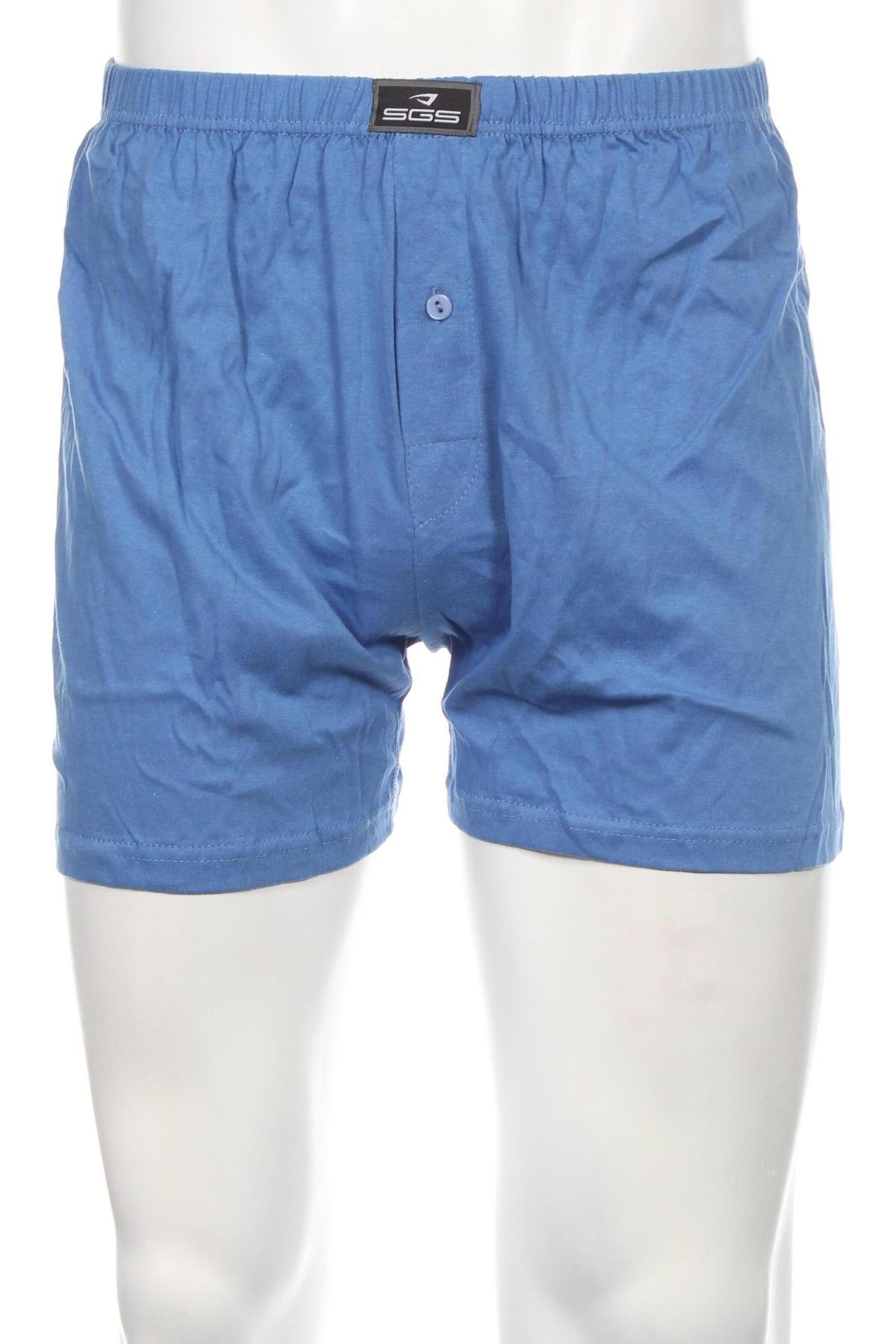 Boxershorts, Größe L, Farbe Blau, Preis 7,42 €