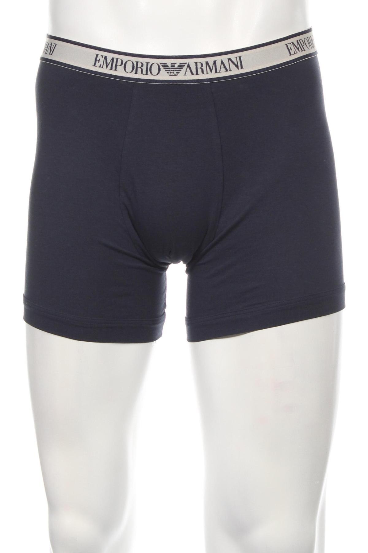Boxershorts Emporio Armani Underwear, Größe L, Farbe Blau, Preis 27,37 €