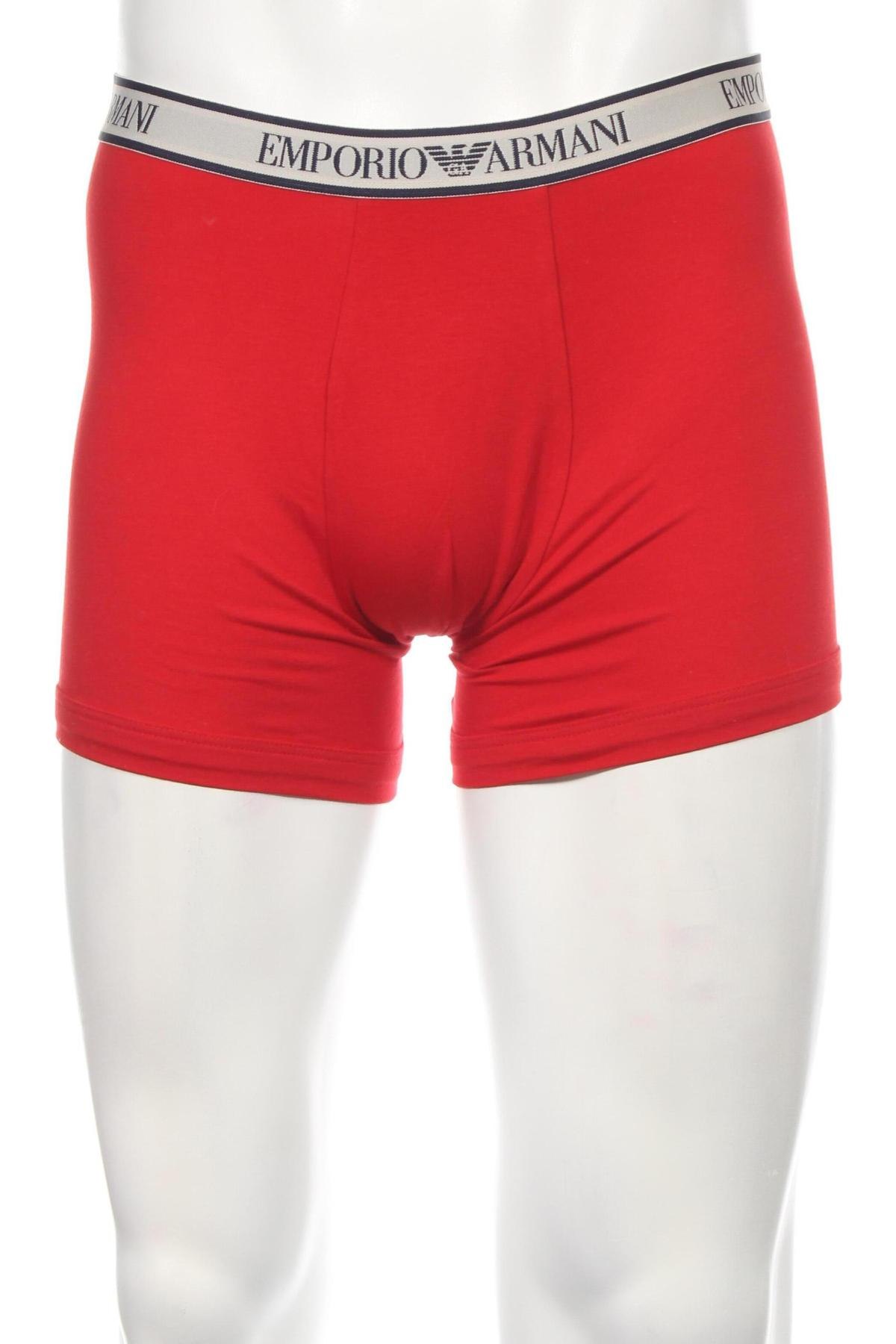 Pánske boxserky Emporio Armani Underwear, Veľkosť L, Farba Červená, Cena  27,37 €