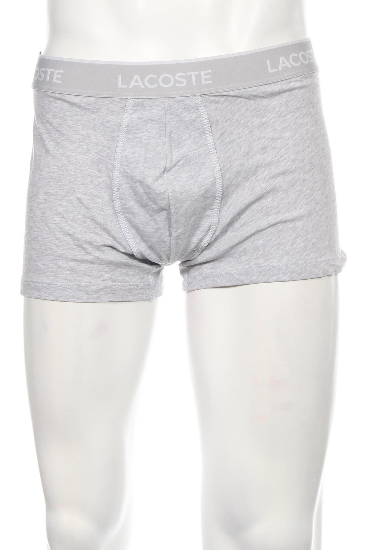 Boxershorts Lacoste, Größe XXL, Farbe Grau, Preis 17,32 €