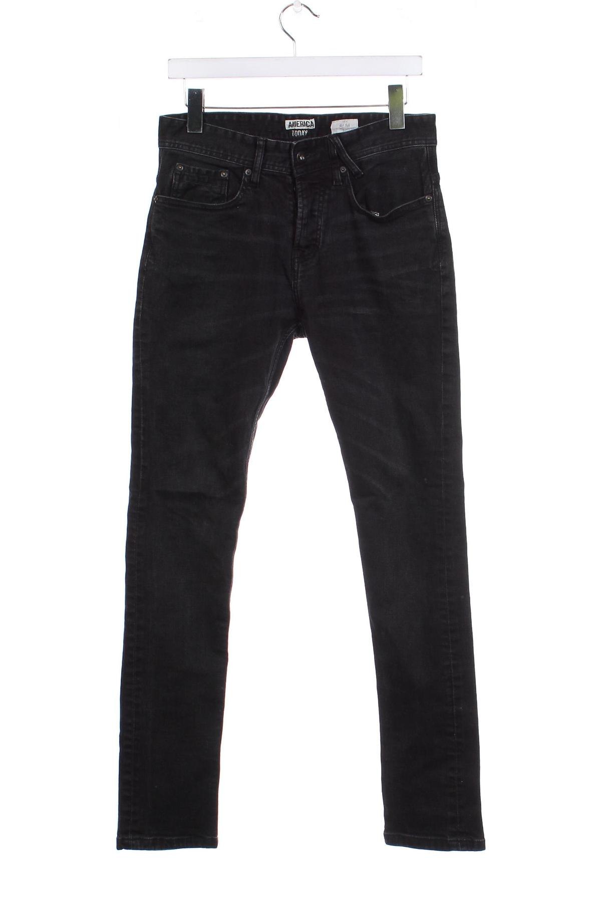 Herren Jeans America Today, Größe S, Farbe Schwarz, Preis 8,27 €