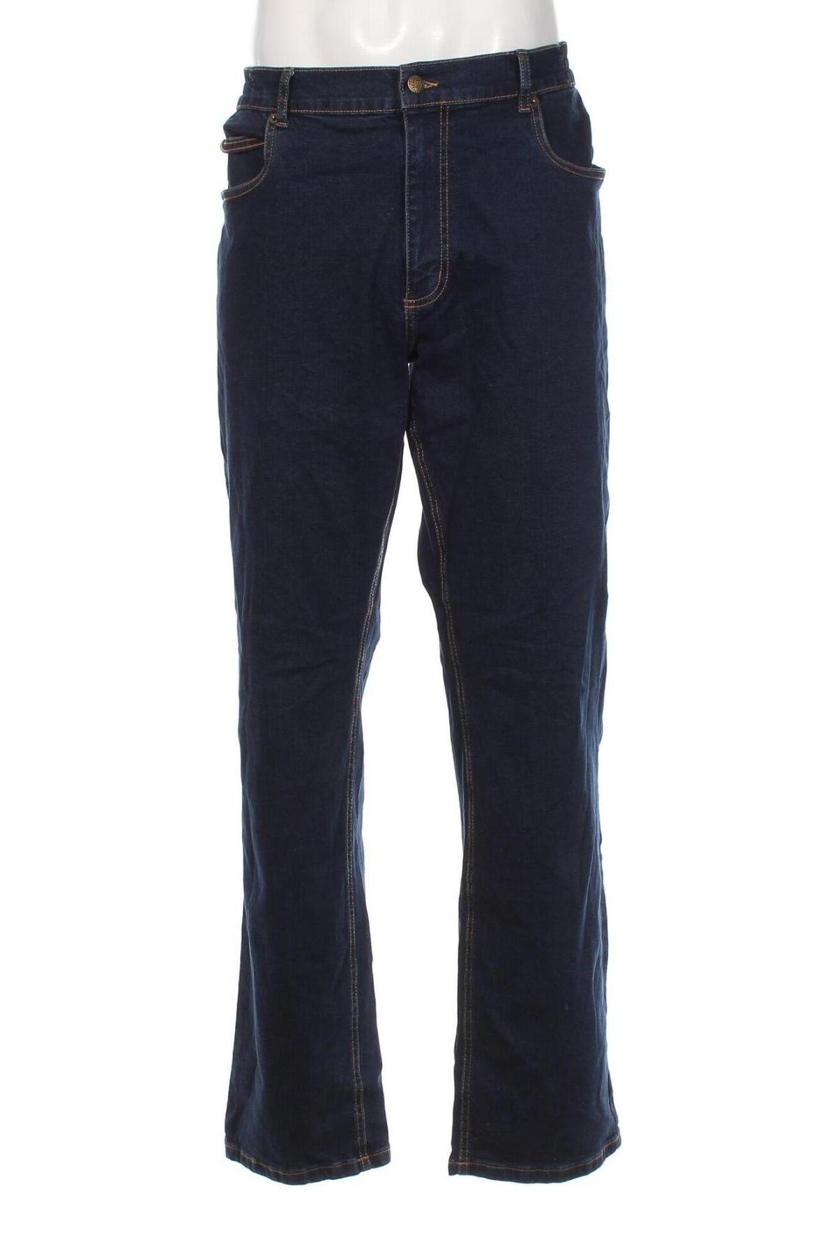 Męskie jeansy Atlas For Men, Rozmiar XL, Kolor Niebieski, Cena 74,21 zł