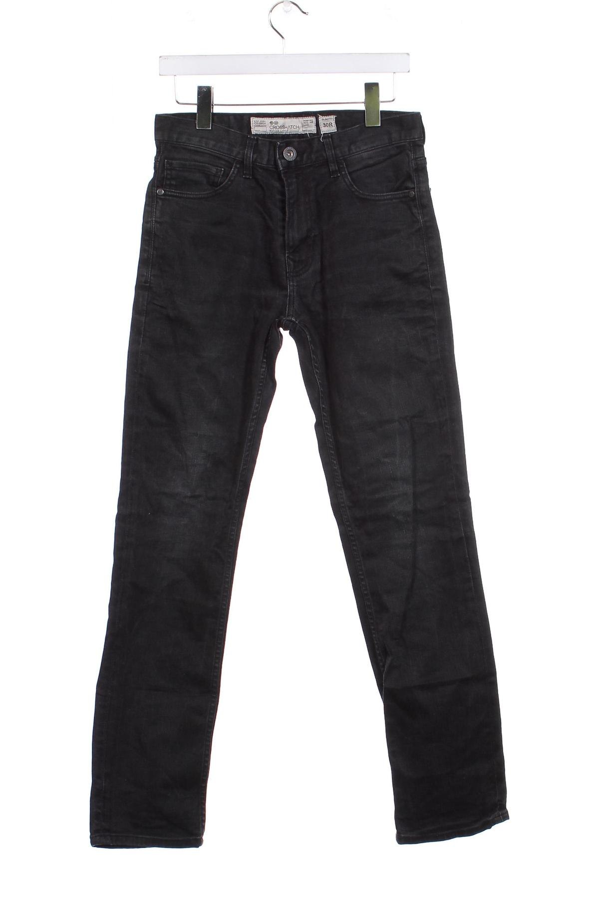 Herren Jeans Crosshatch, Größe S, Farbe Schwarz, Preis € 7,13