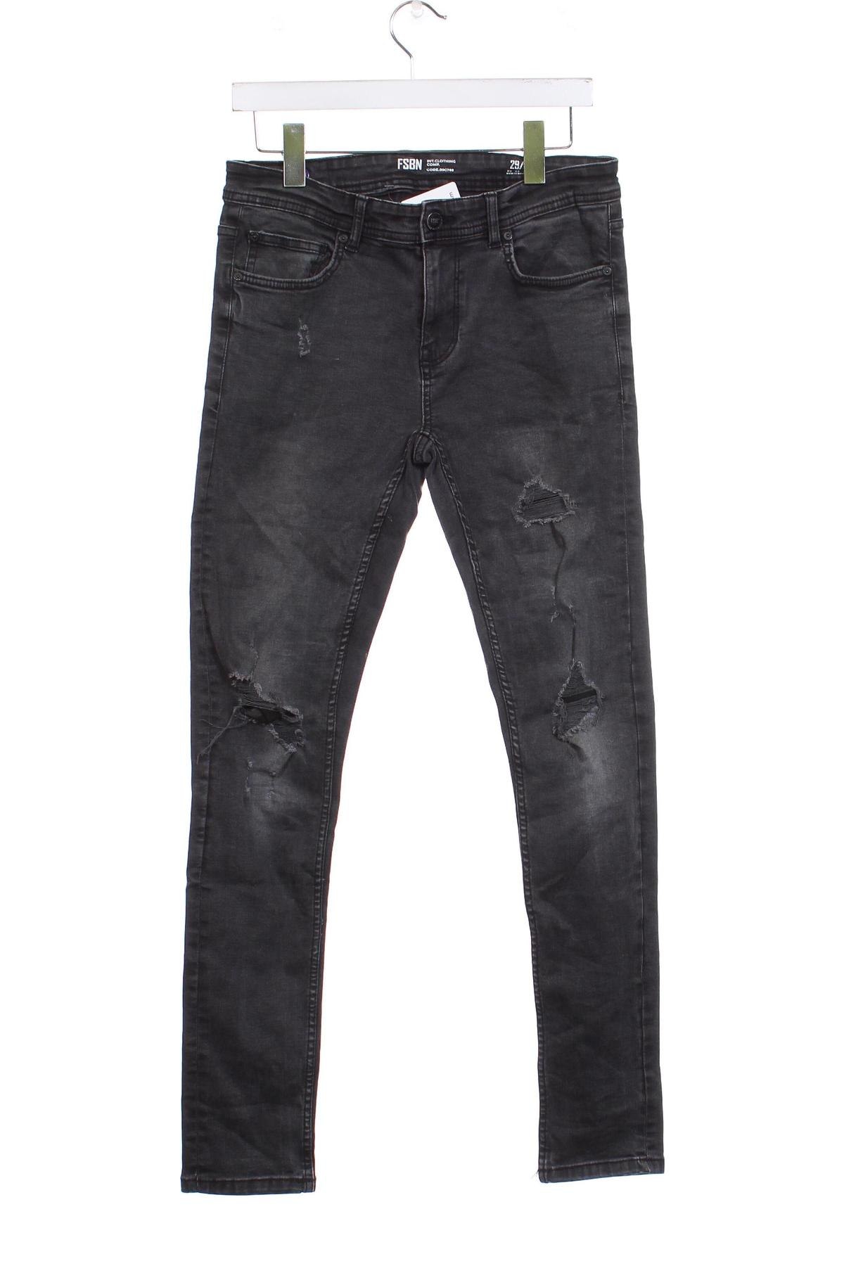 Herren Jeans FSBN, Größe S, Farbe Grau, Preis € 7,06