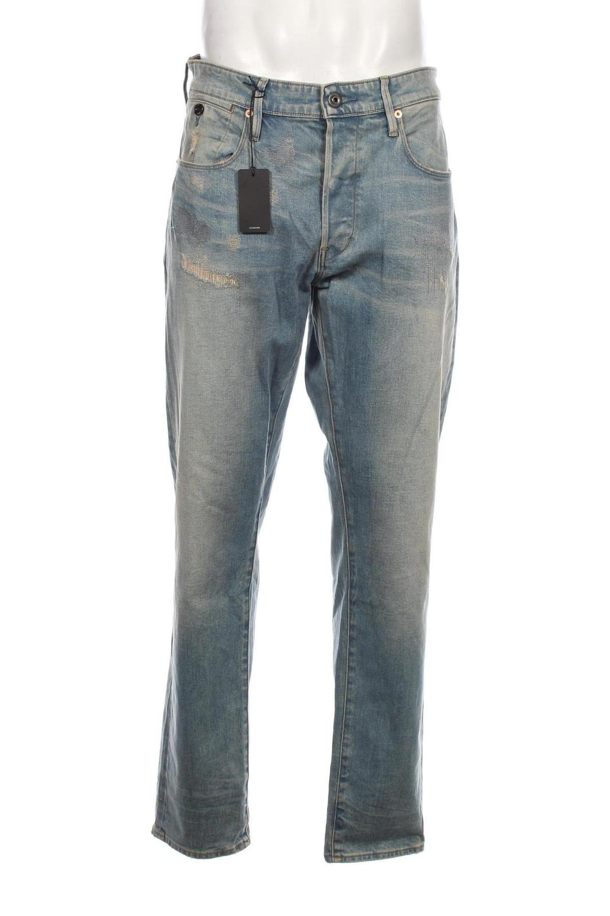 Herren Jeans G-Star Raw, Größe L, Farbe Blau, Preis 105,15 €