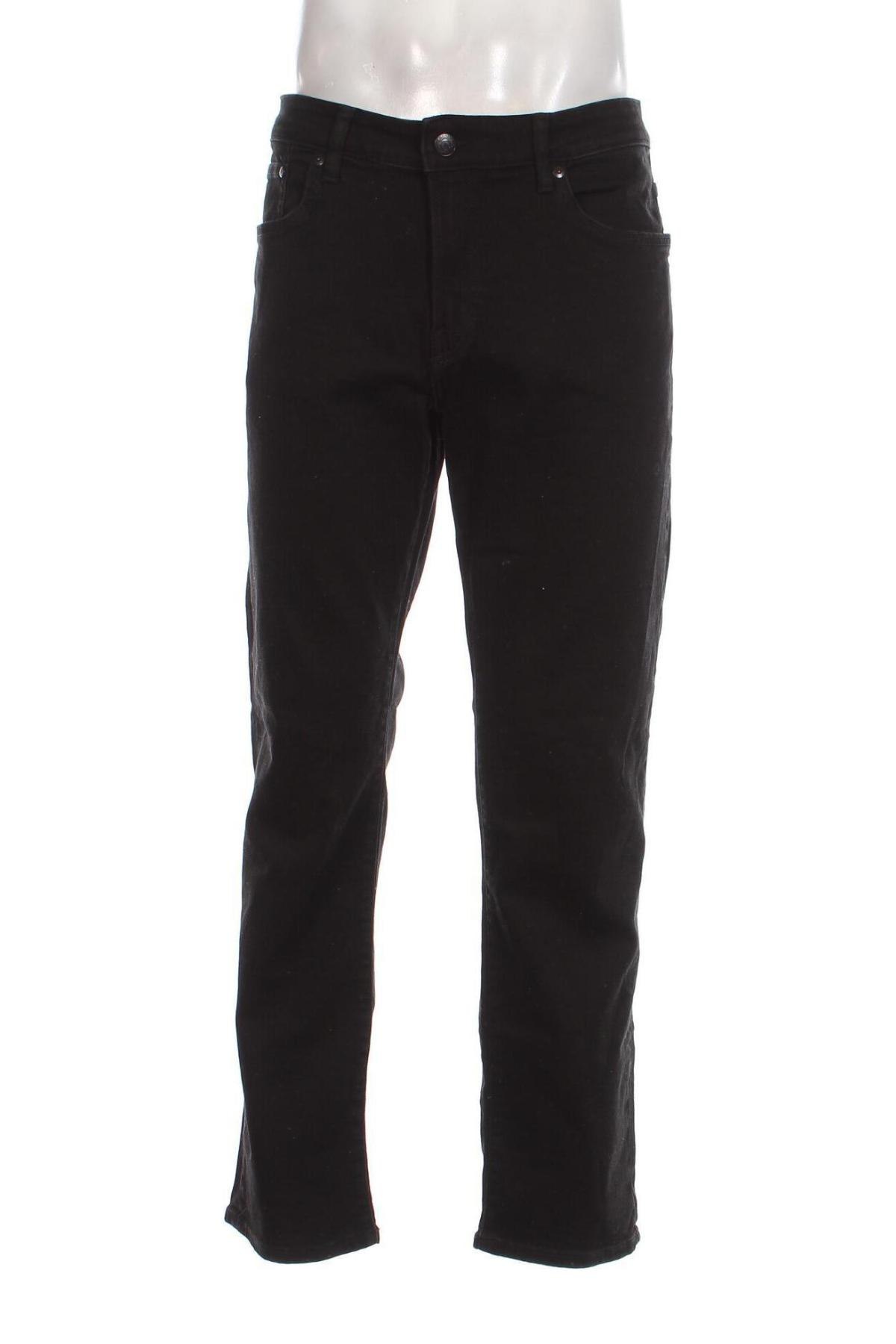 Мъжки дънки H&M, Размер XL, Цвят Черен, Цена 21,75 лв.