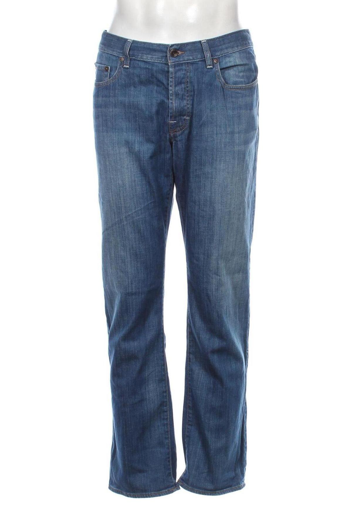 Herren Jeans Hugo Boss, Größe L, Farbe Blau, Preis 60,68 €