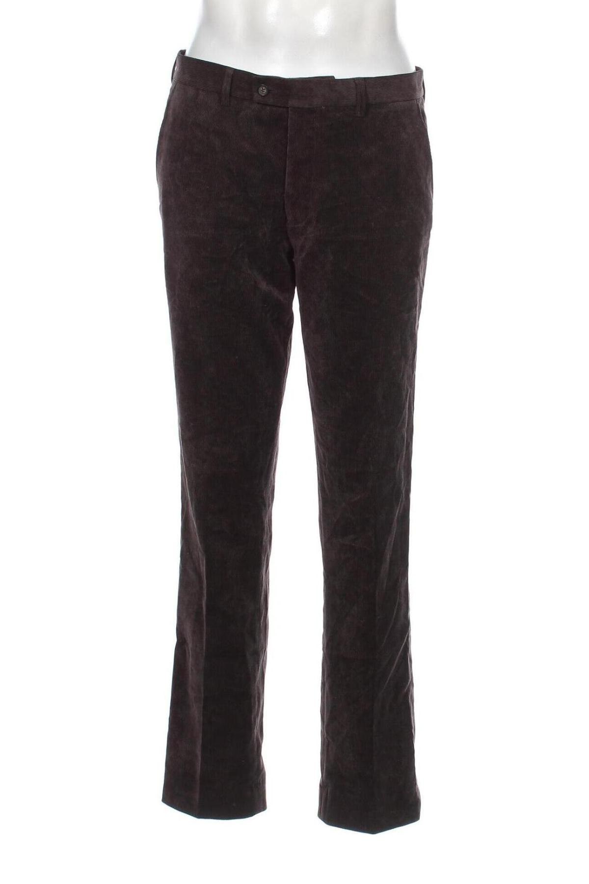 Pantaloni raiați de bărbați Devred 1902, Mărime M, Culoare Maro, Preț 32,43 Lei
