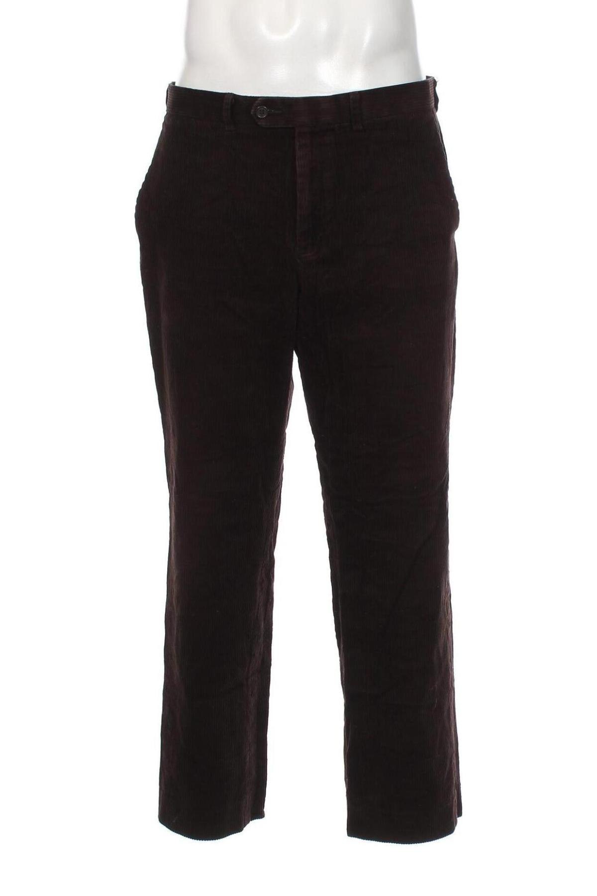 Ανδρικό κοτλέ παντελόνι Marks & Spencer, Μέγεθος L, Χρώμα Καφέ, Τιμή 3,34 €
