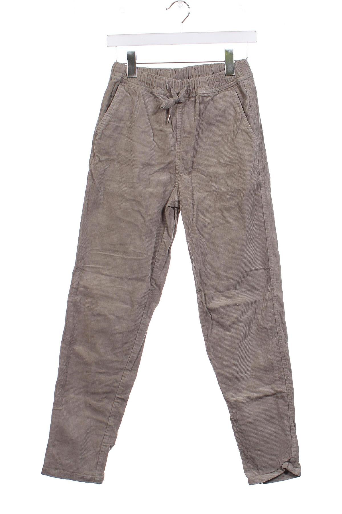 Herren Cordhose New Look, Größe XS, Farbe Grau, Preis 5,45 €