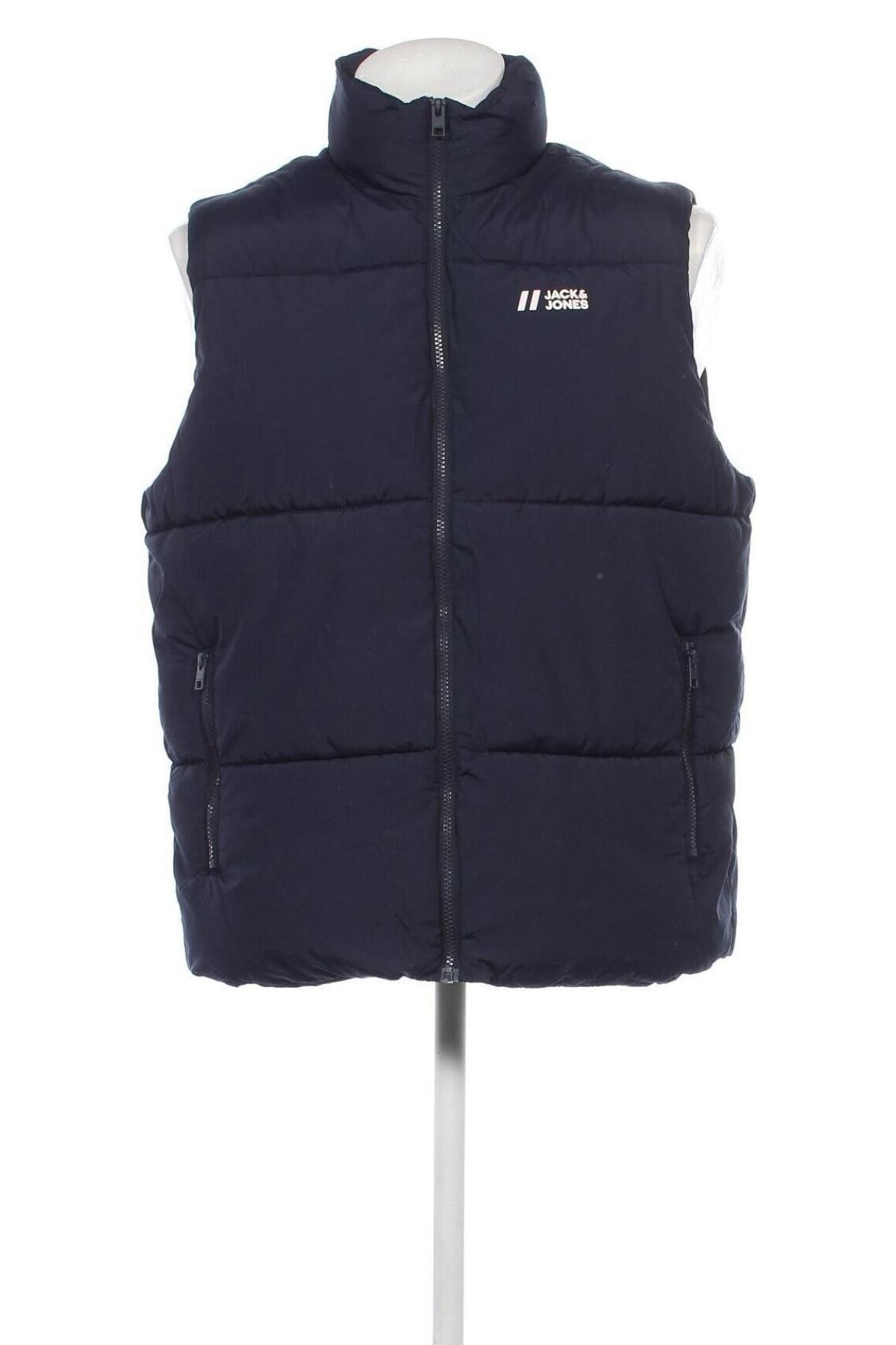 Pánská vesta  Jack & Jones, Velikost L, Barva Modrá, Cena  373,00 Kč