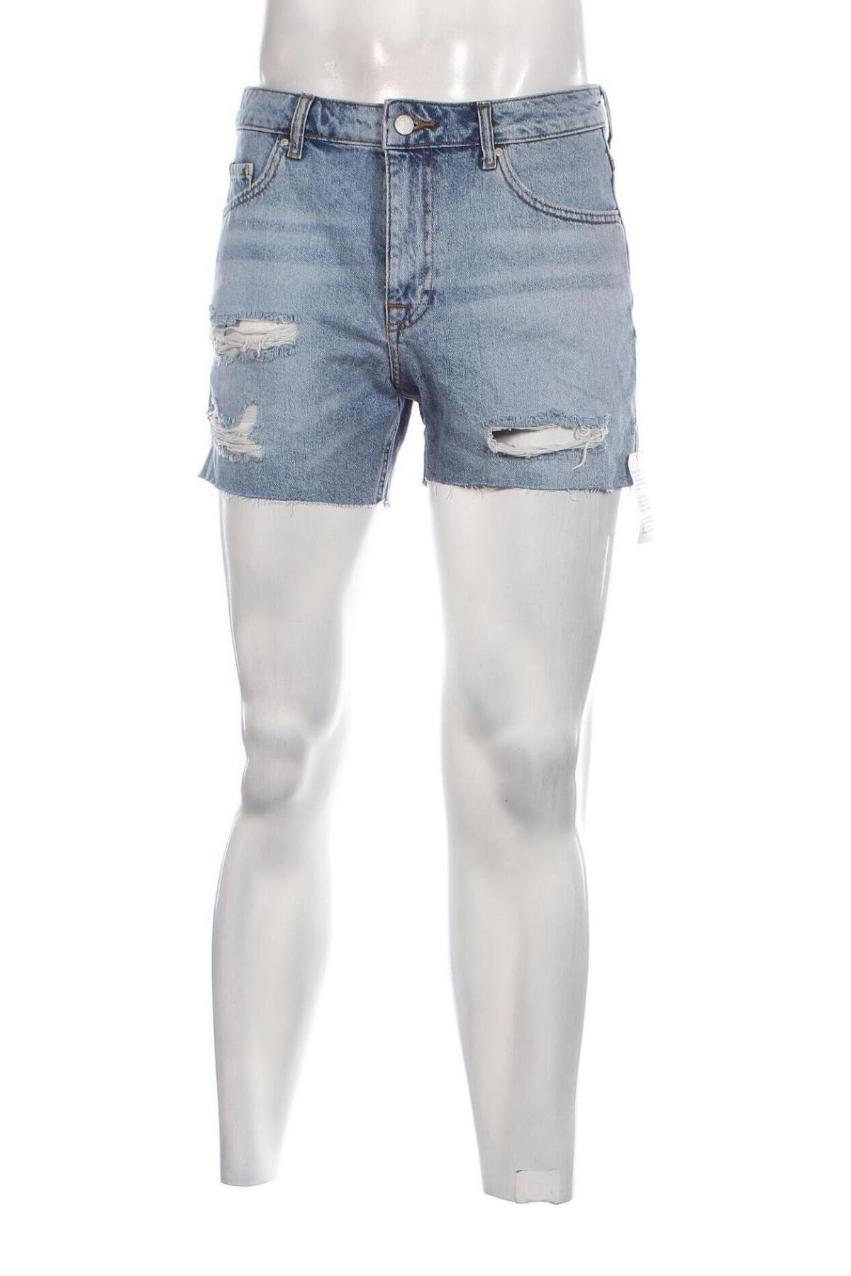 Pantaloni scurți de bărbați ASOS, Mărime M, Culoare Albastru, Preț 113,75 Lei