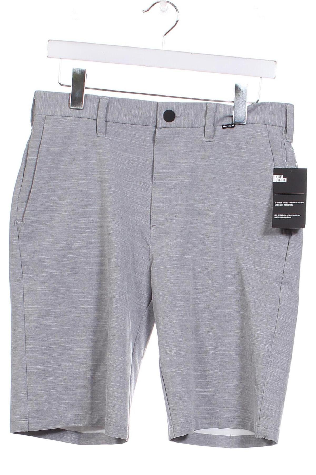 Pantaloni scurți de bărbați Hurley, Mărime S, Culoare Gri, Preț 122,37 Lei