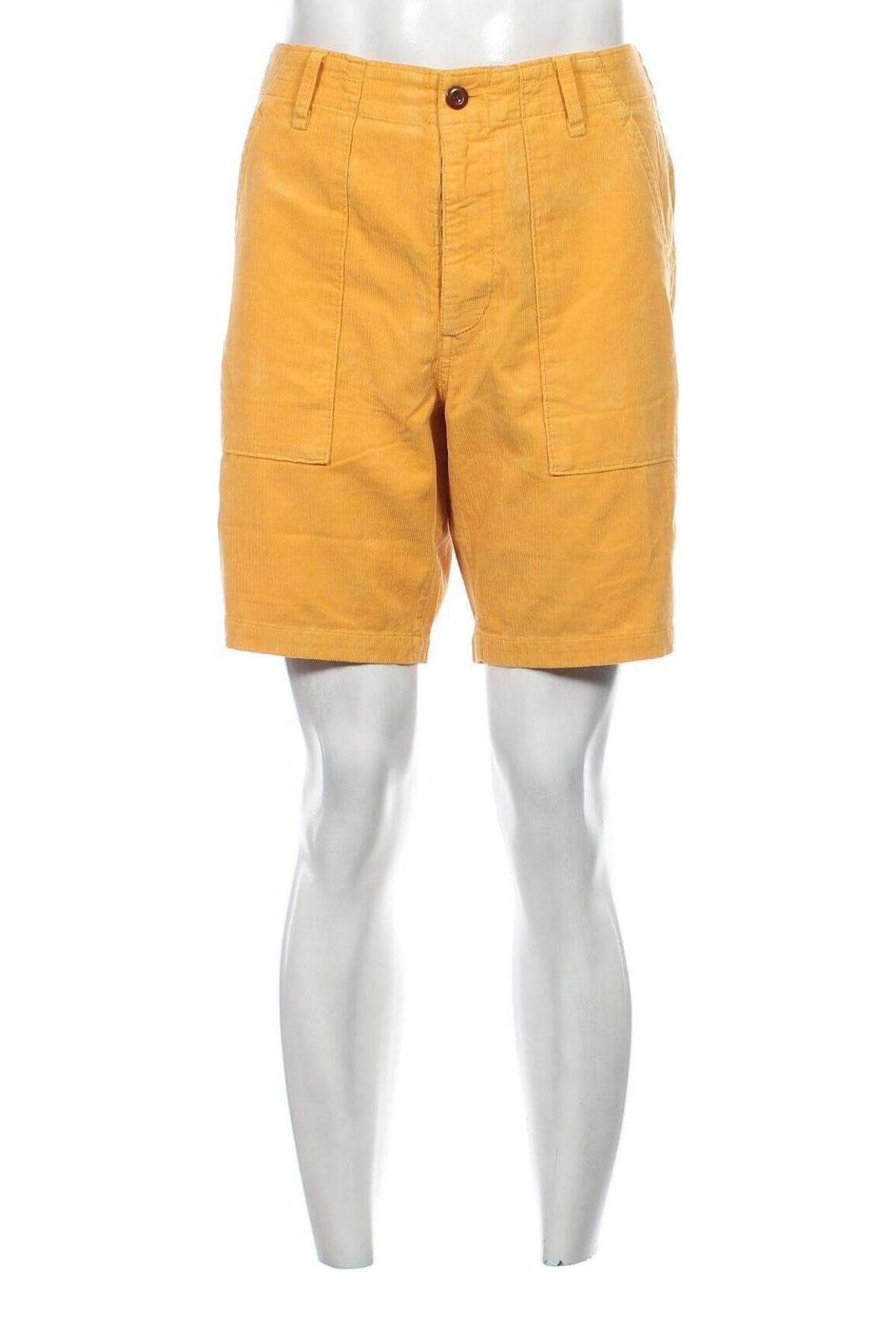 Pantaloni scurți de bărbați Outerknown, Mărime L, Culoare Galben, Preț 264,81 Lei