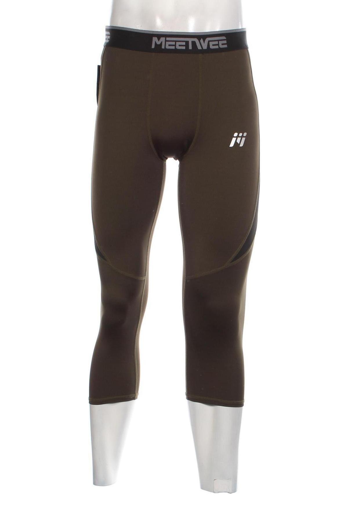 Herren Leggings, Größe L, Farbe Grün, Preis € 8,91