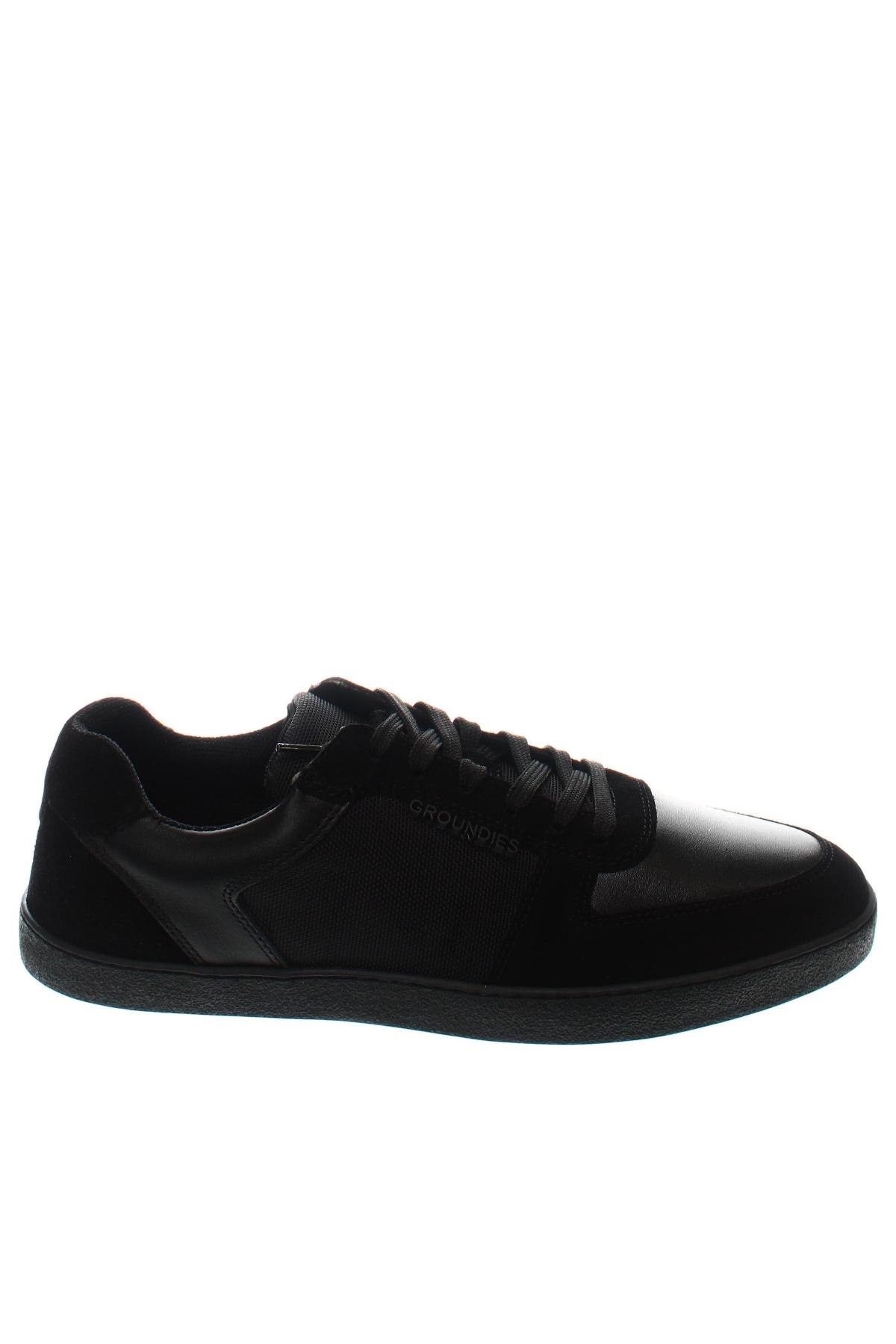Ανδρικά παπούτσια Groundies, Μέγεθος 44, Χρώμα Μαύρο, Τιμή 47,09 €