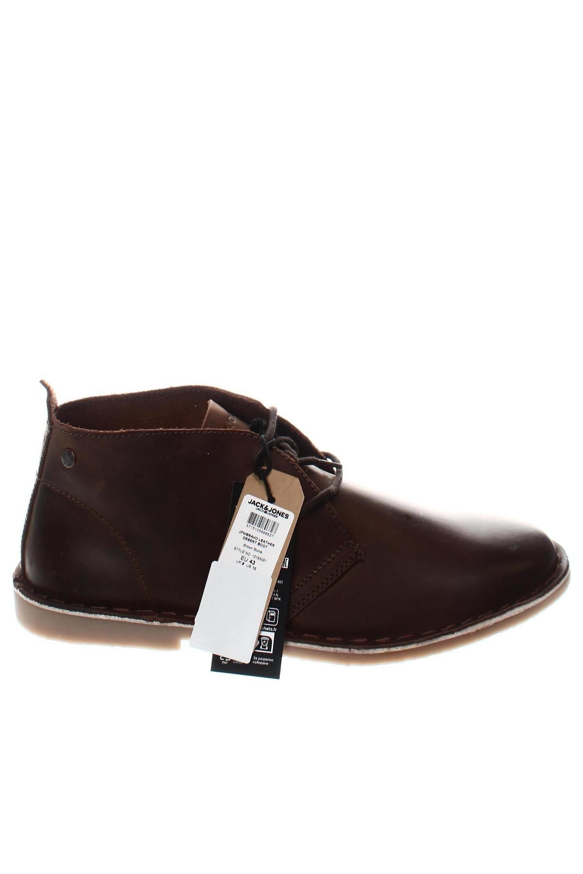 Herrenschuhe Jack & Jones, Größe 43, Farbe Braun, Preis € 16,90