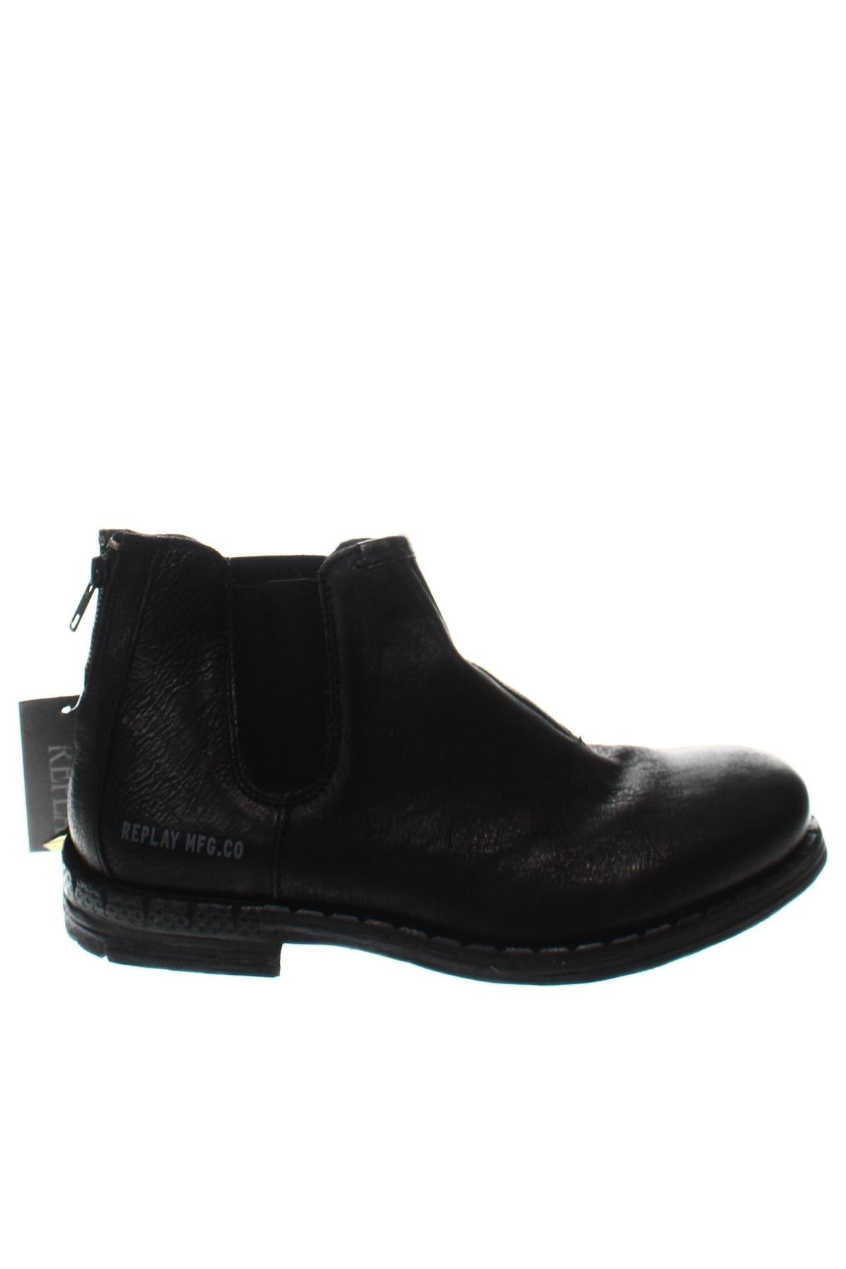 Мъжки обувки Replay, Размер 43, Цвят Черен, Цена 164,00 лв.