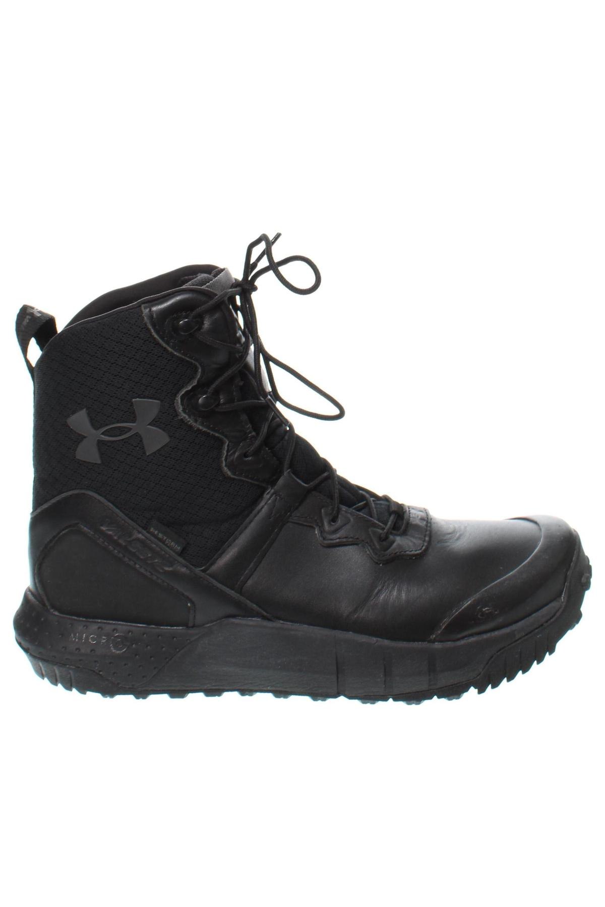 Мъжки обувки Under Armour, Размер 42, Цвят Черен, Цена 162,87 лв.