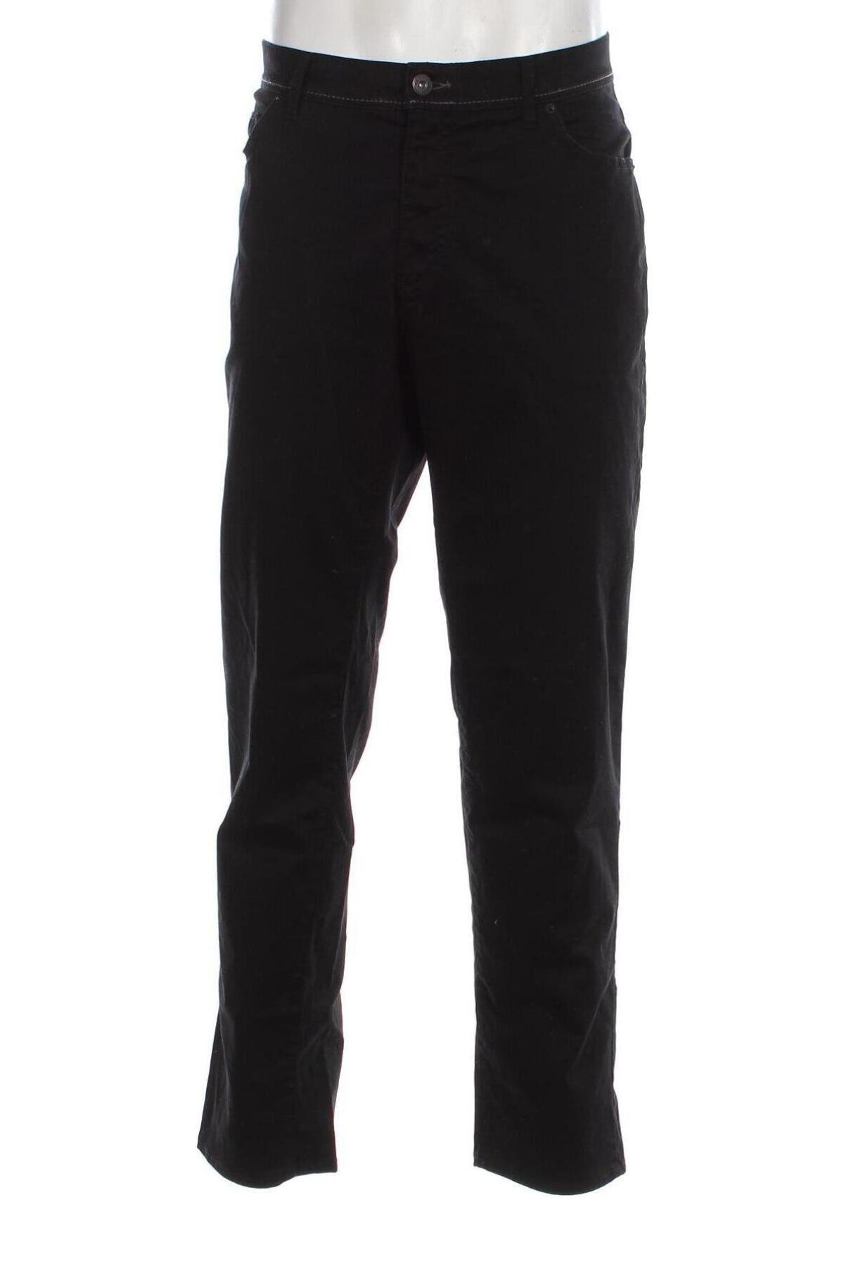 Мъжки панталон Brax, Размер L, Цвят Черен, Цена 36,40 лв.