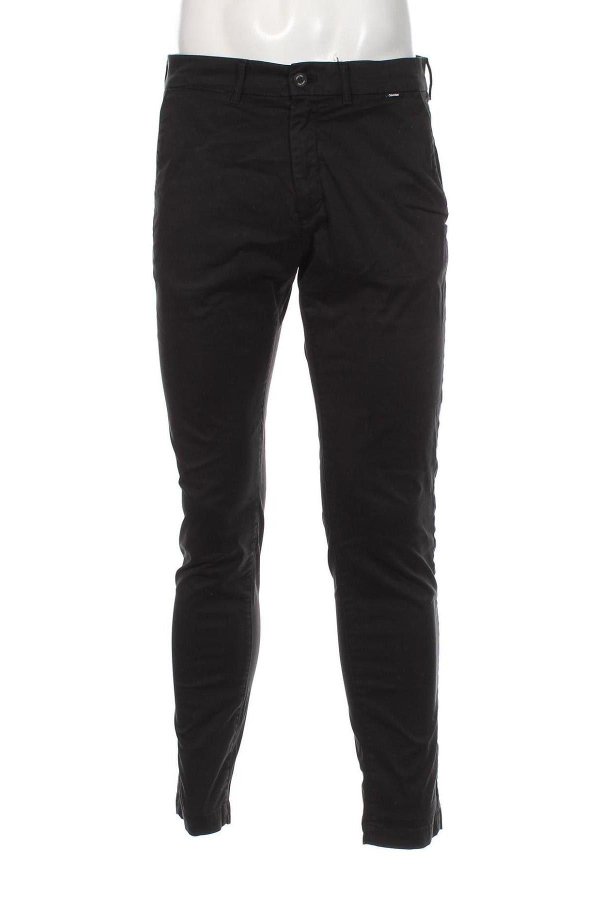 Pantaloni de bărbați Calvin Klein, Mărime M, Culoare Negru, Preț 123,36 Lei