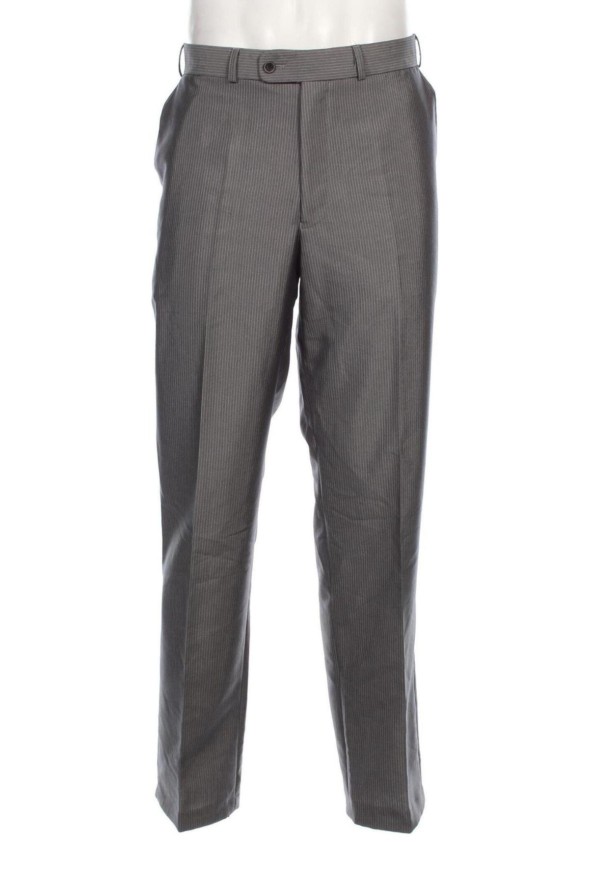 Pantaloni de bărbați Canda, Mărime L, Culoare Gri, Preț 23,85 Lei