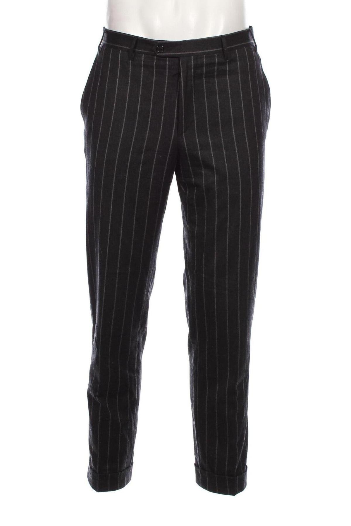 Pantaloni de bărbați Corneliani, Mărime M, Culoare Gri, Preț 105,62 Lei