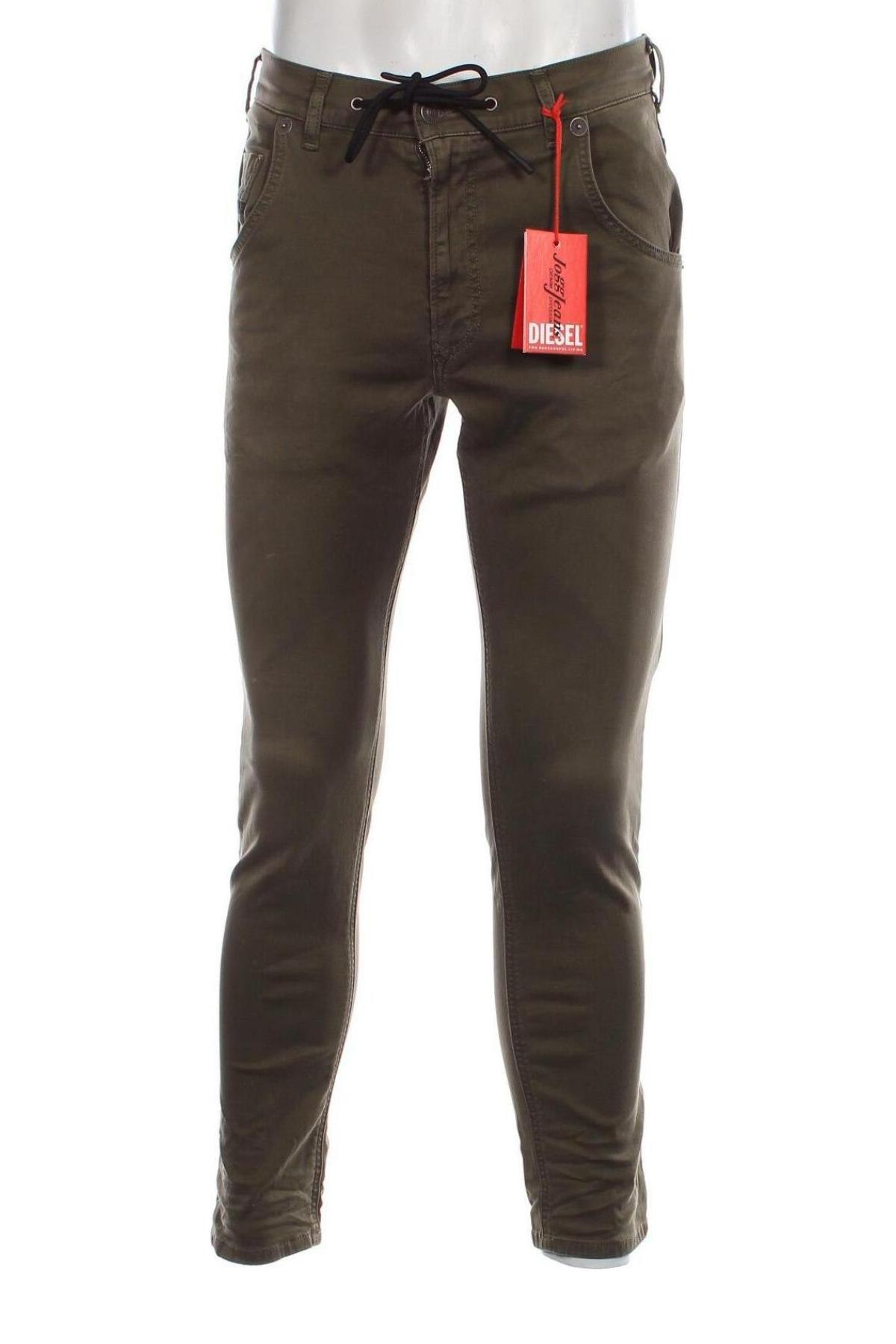 Pantaloni de bărbați Diesel, Mărime M, Culoare Verde, Preț 815,63 Lei