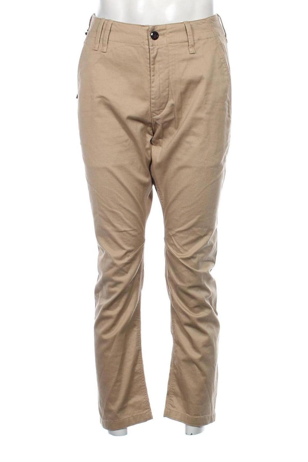 Herrenhose G-Star Raw, Größe L, Farbe Beige, Preis € 97,94