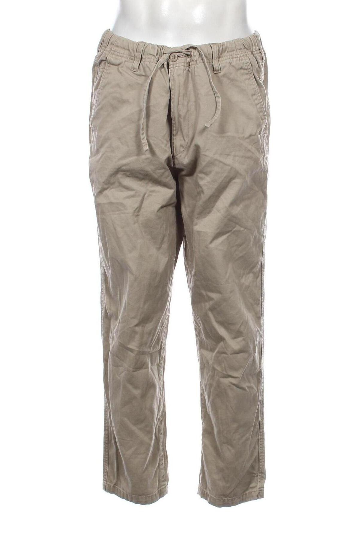 Ανδρικό παντελόνι H&M, Μέγεθος L, Χρώμα  Μπέζ, Τιμή 3,59 €