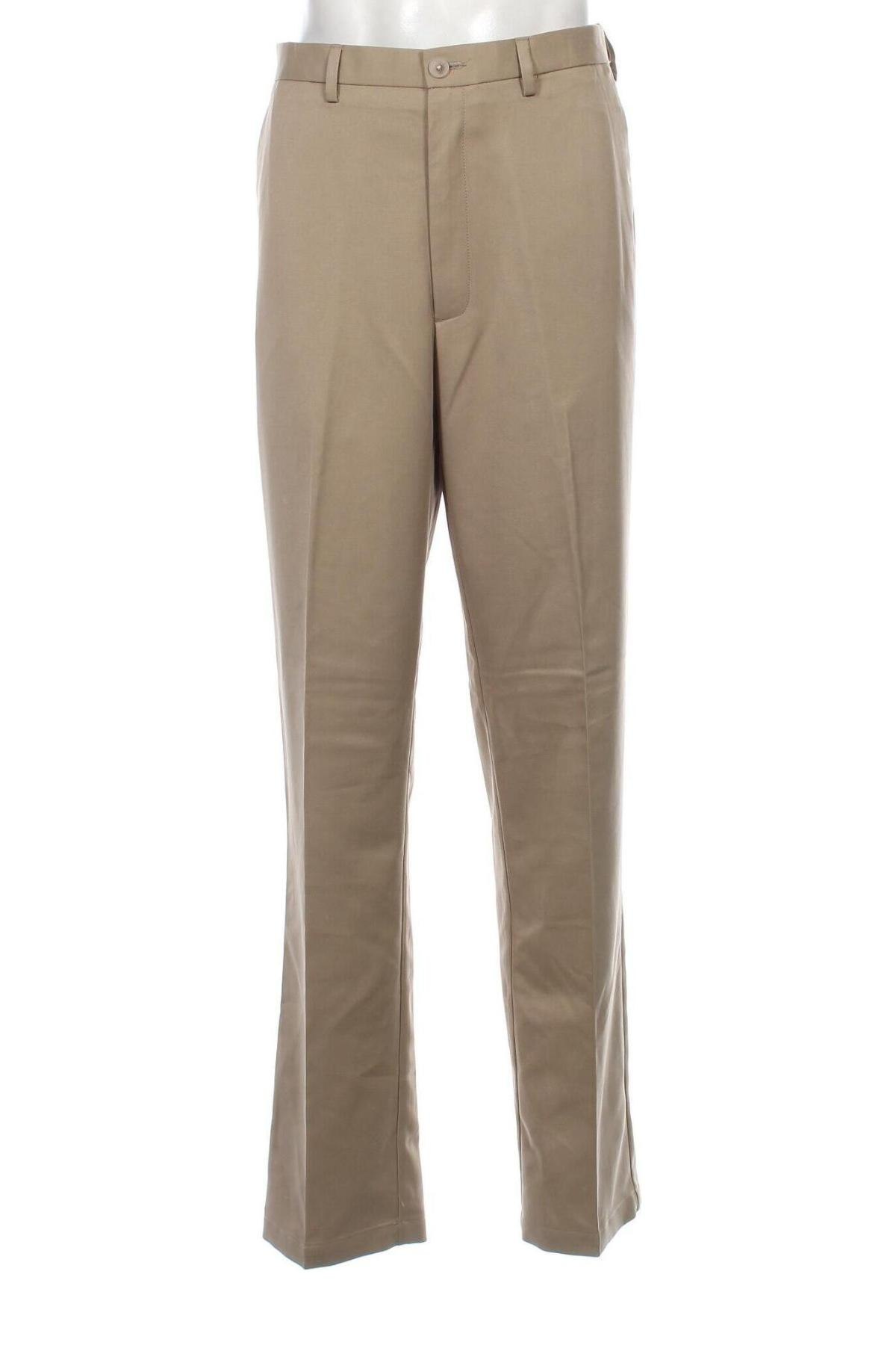 Herrenhose Haggar, Größe L, Farbe Beige, Preis 12,09 €