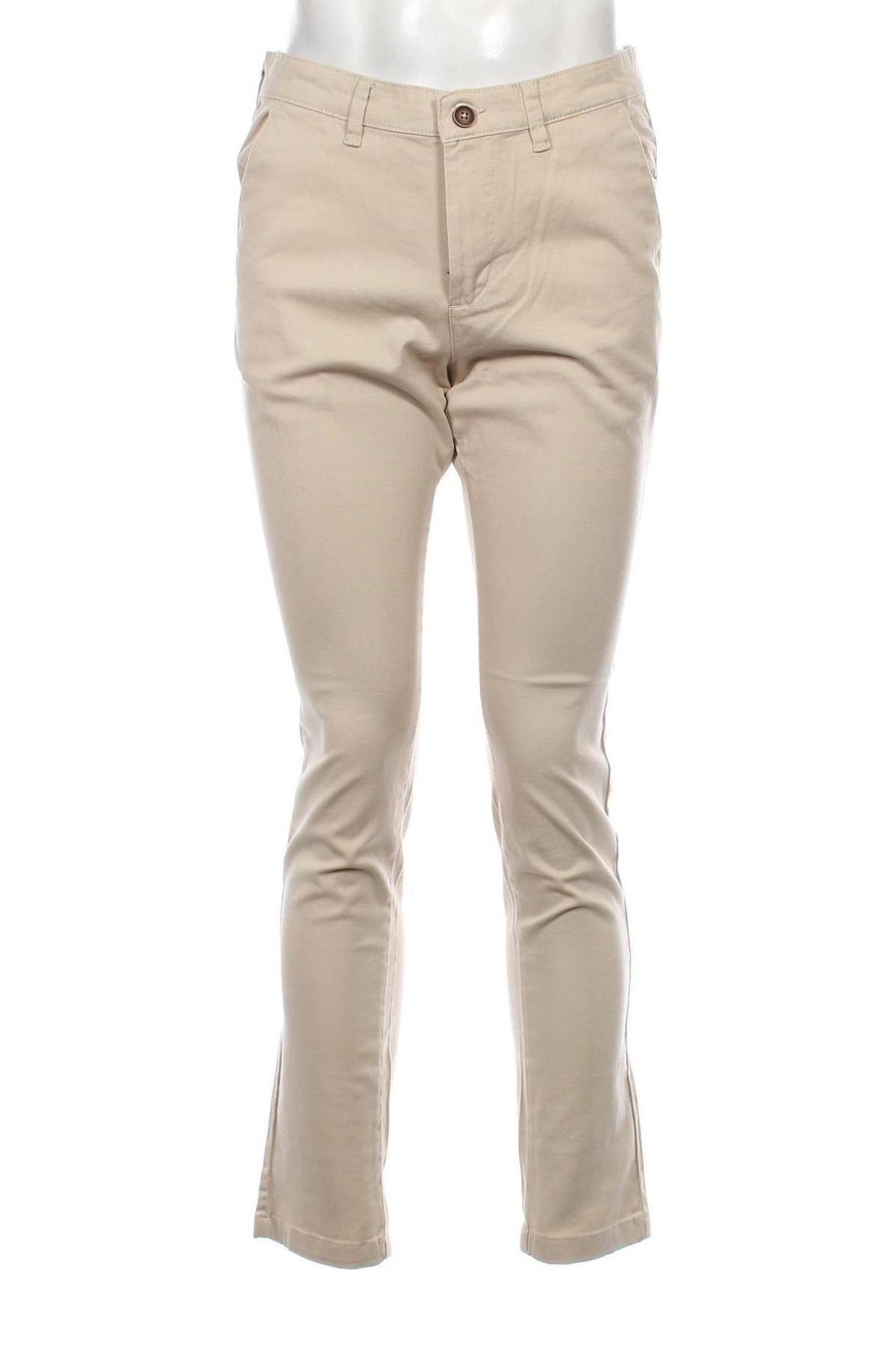 Herrenhose Jack & Jones, Größe M, Farbe Beige, Preis 51,03 €