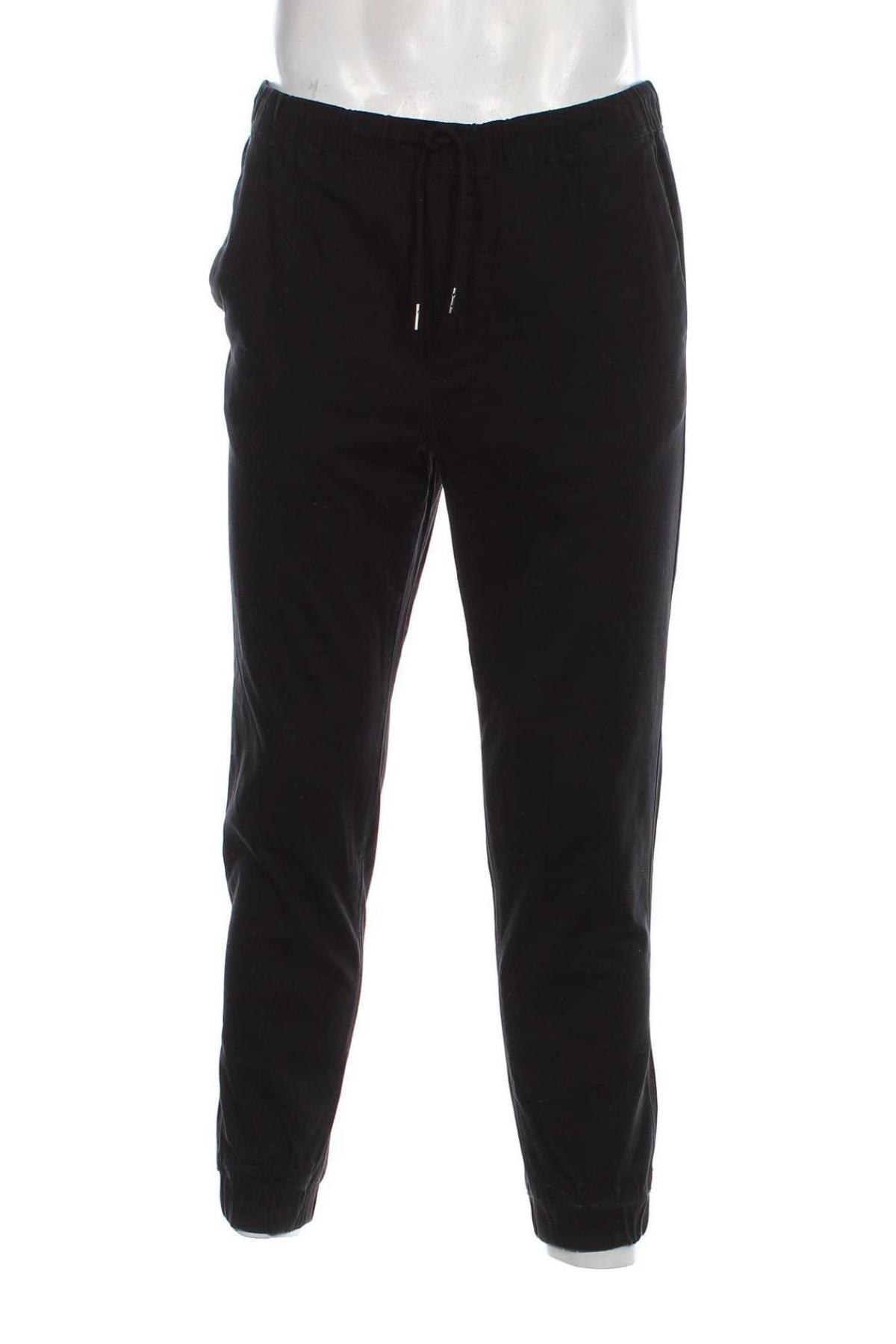 Pantaloni de bărbați Jack & Jones, Mărime M, Culoare Negru, Preț 325,66 Lei