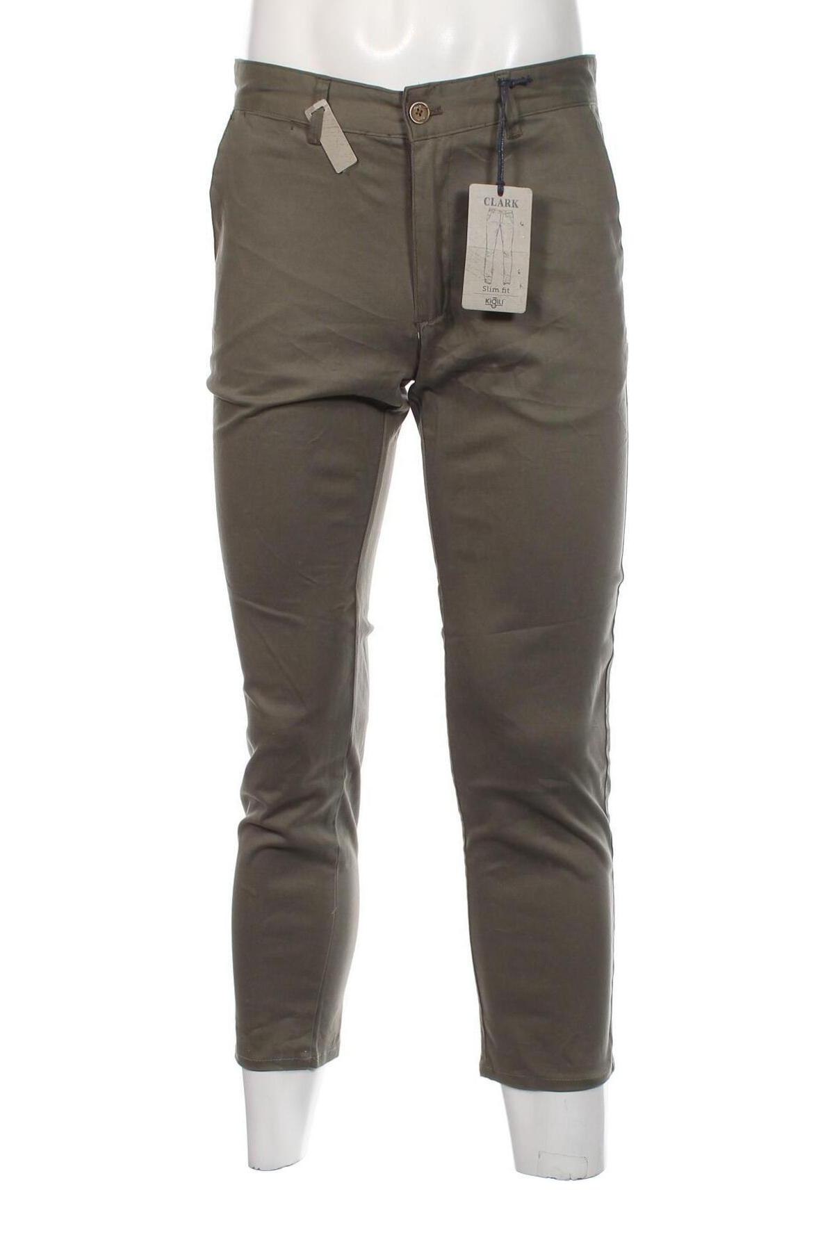 Мъжки панталон Kigili, Размер M, Цвят Зелен, Цена 11,50 лв.