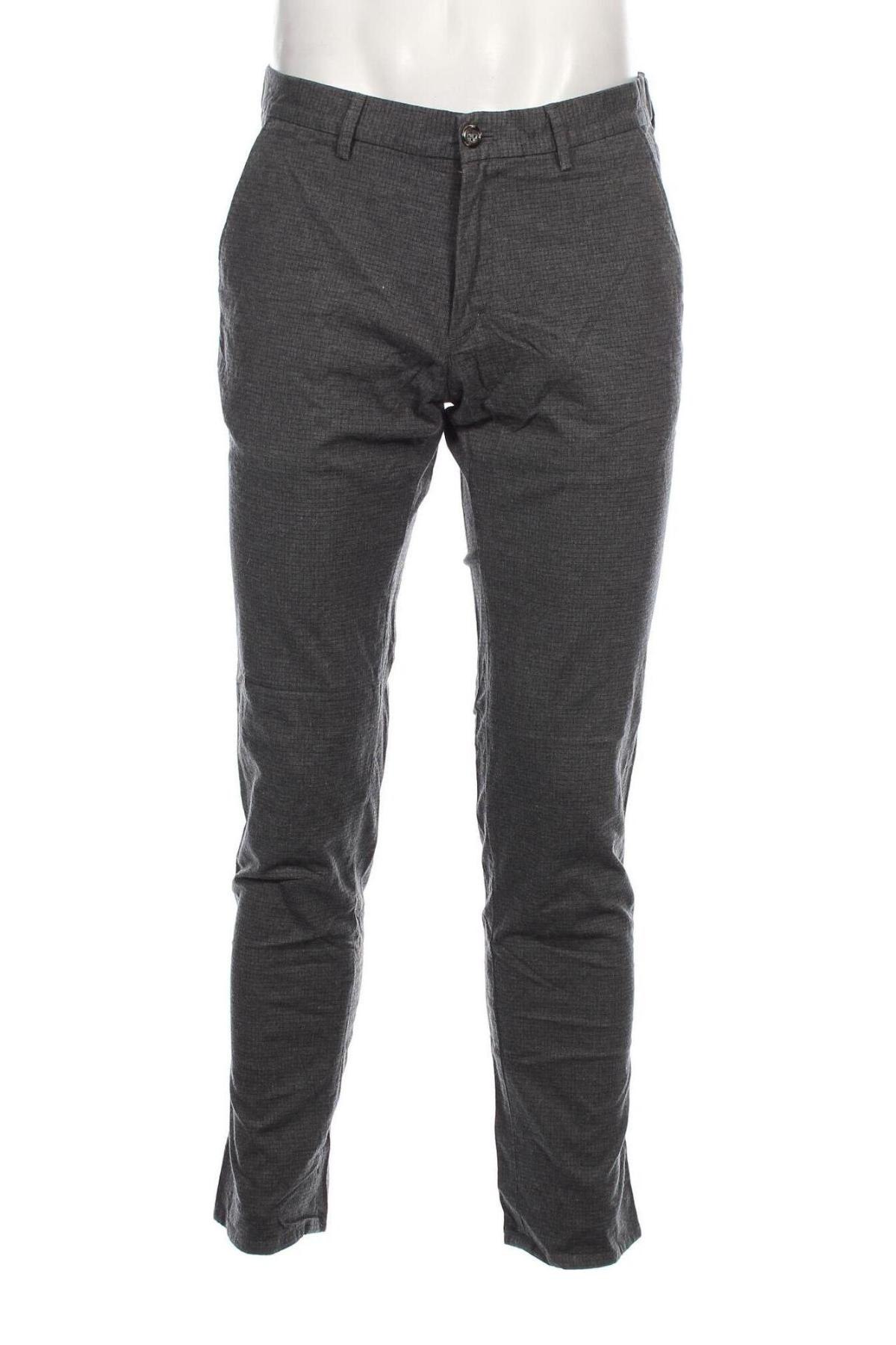Мъжки панталон Massimo Dutti, Размер M, Цвят Сив, Цена 27,90 лв.