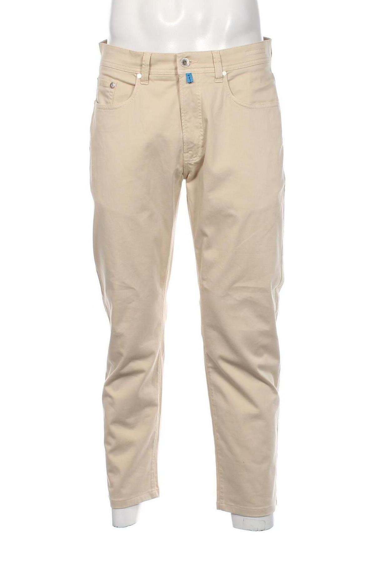 Herrenhose Pierre Cardin, Größe M, Farbe Beige, Preis € 17,26