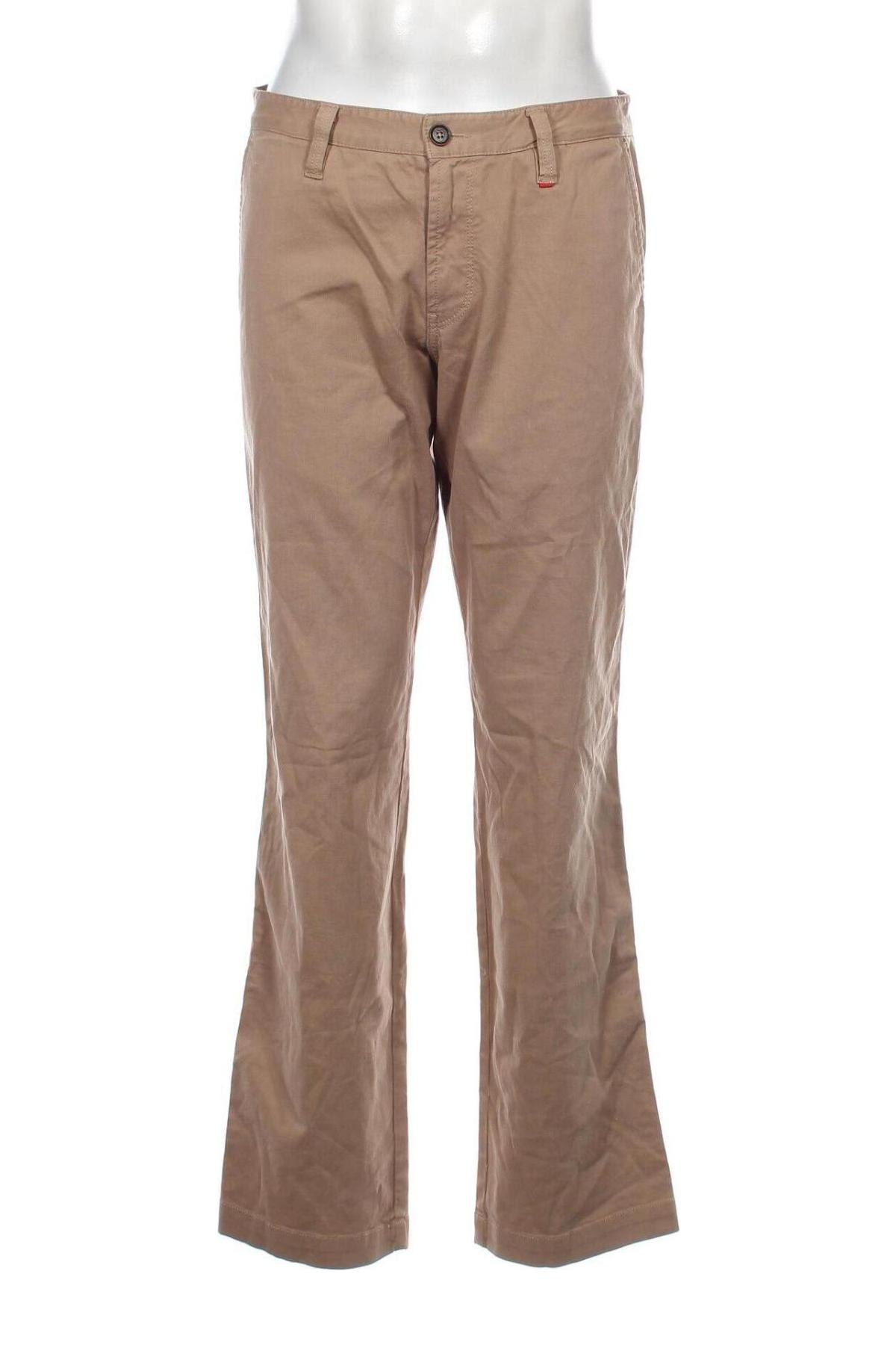 Pantaloni de bărbați Strellson, Mărime M, Culoare Bej, Preț 91,78 Lei