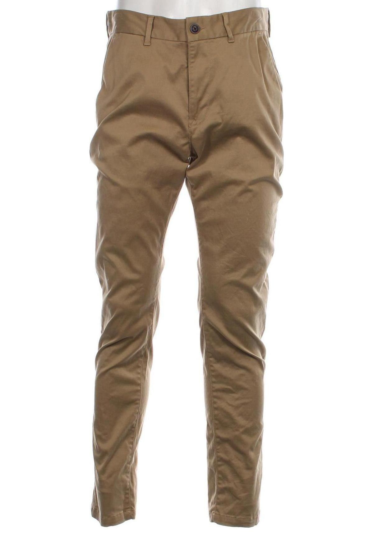 Мъжки панталон Superdry, Размер L, Цвят Зелен, Цена 24,38 лв.