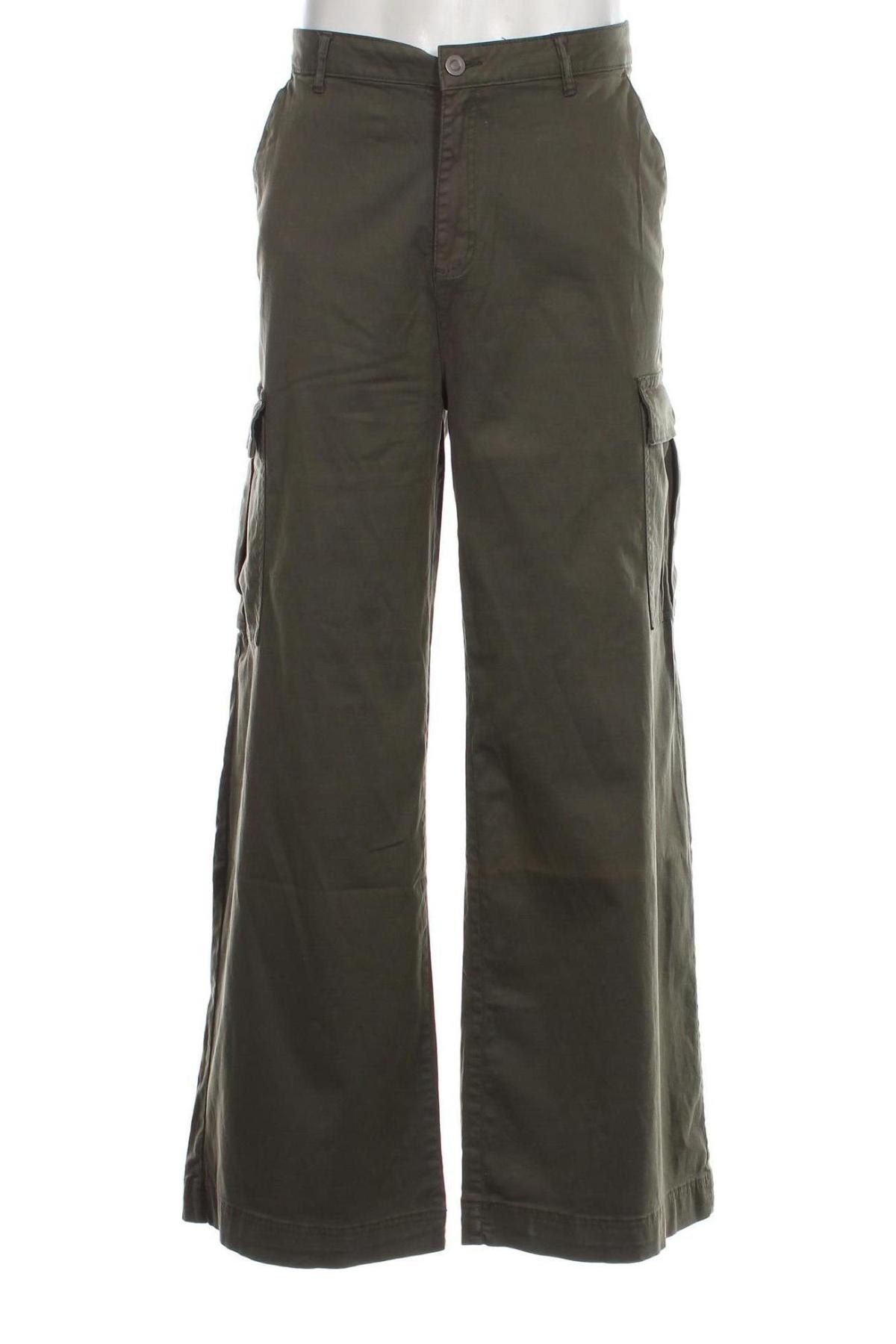 Pantaloni de bărbați Urban Classics, Mărime L, Culoare Verde, Preț 75,99 Lei