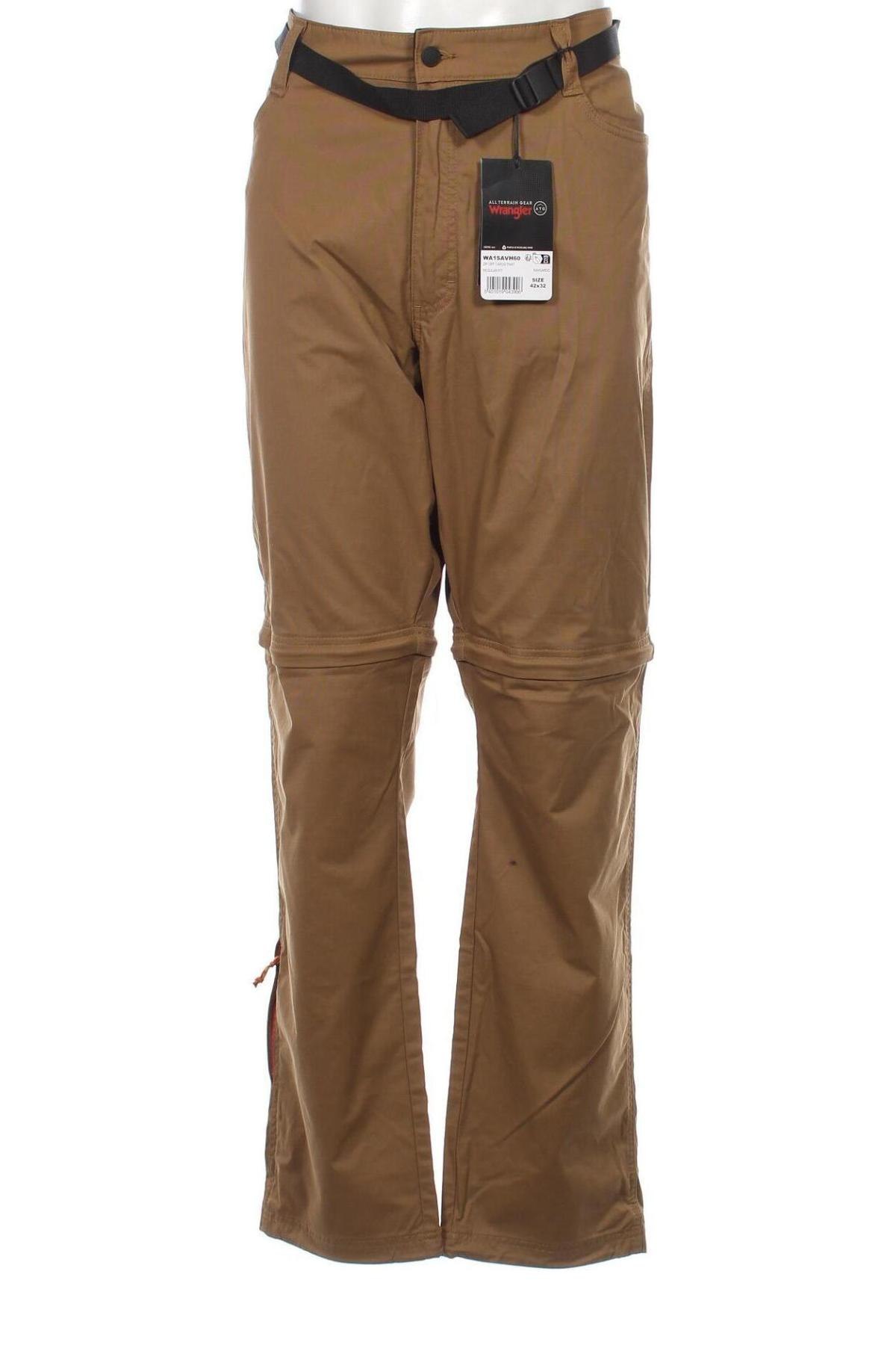 Herrenhose Wrangler, Größe XXL, Farbe Braun, Preis € 32,47