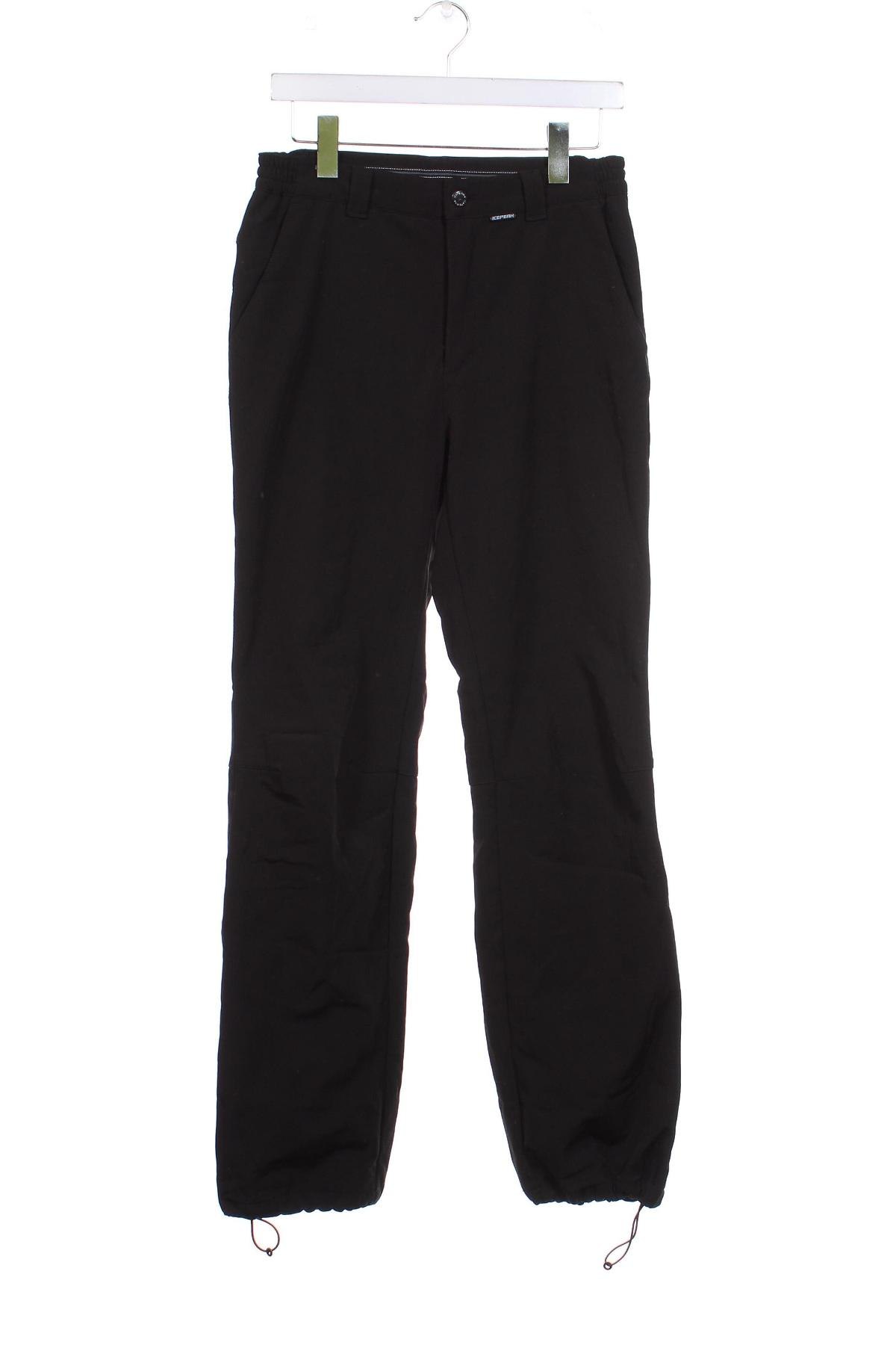 Ανδρικό παντελόνι για χειμερινά σπορ Icepeak, Μέγεθος XS, Χρώμα Μαύρο, Τιμή 35,72 €